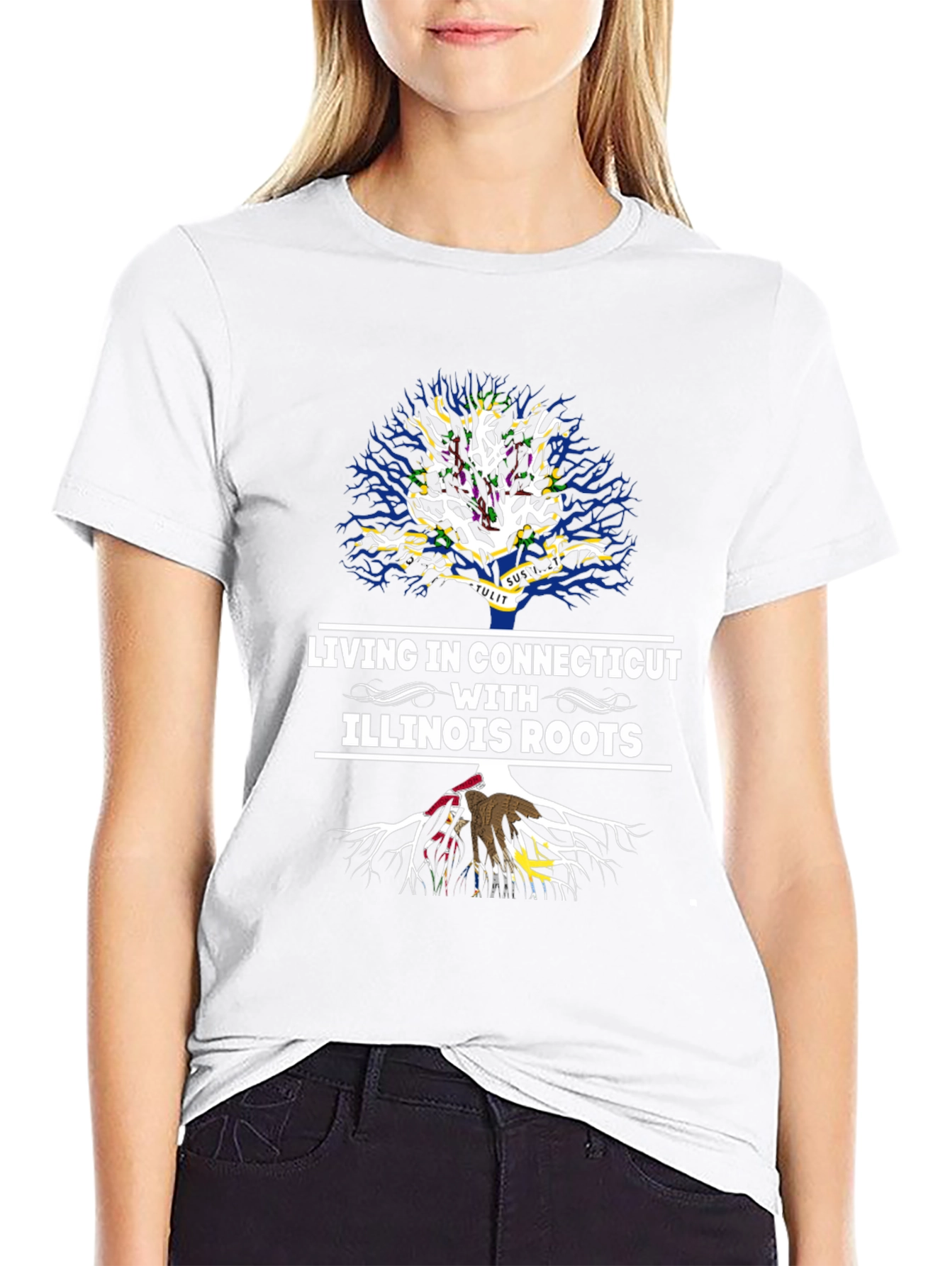Connecticut Roots Mens T-Shirt