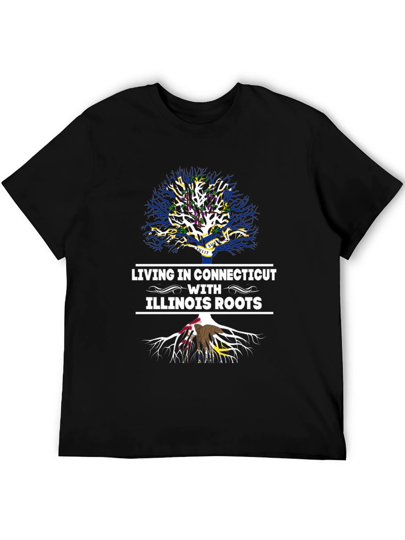 Connecticut Roots Mens T-Shirt