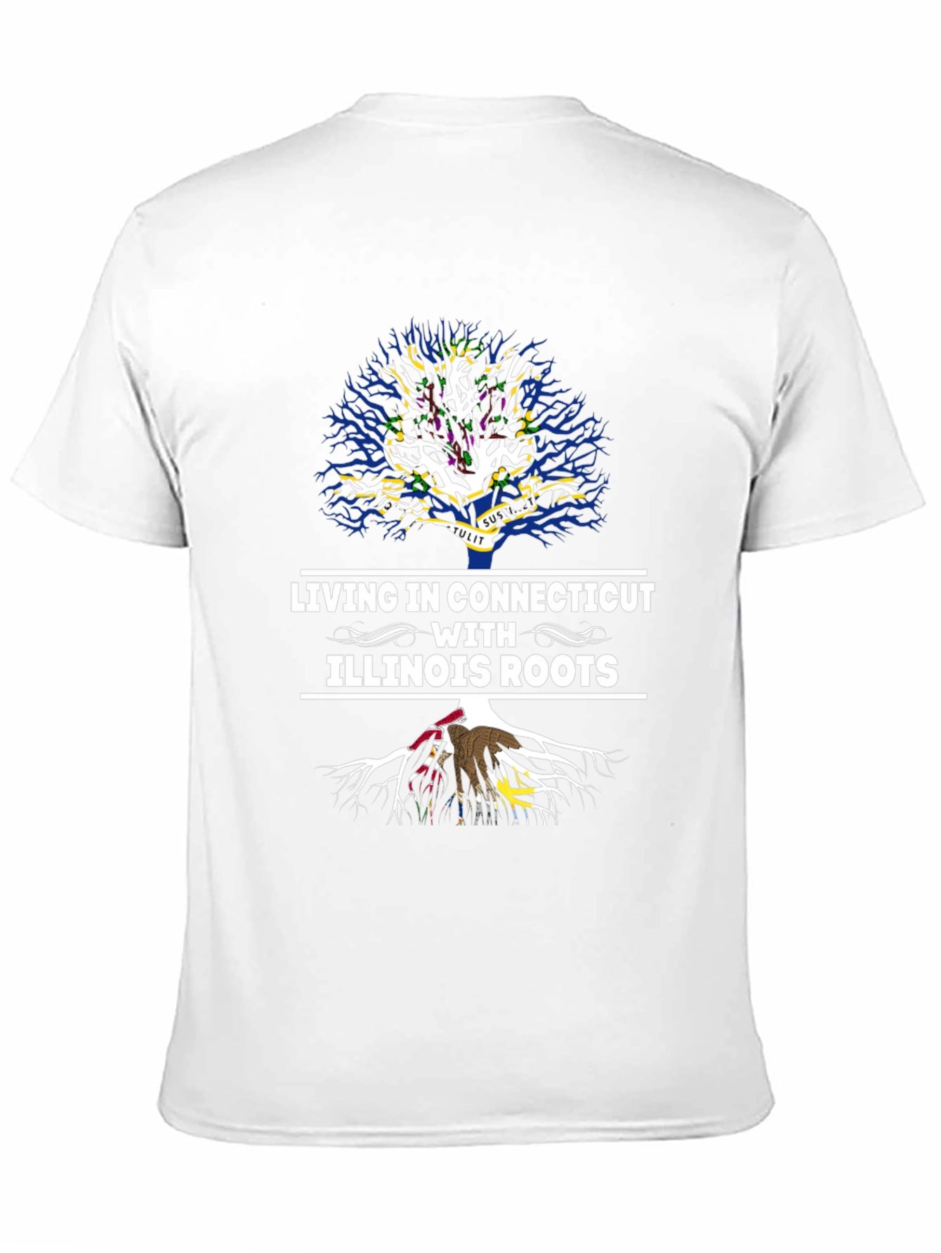 Connecticut Roots Mens T-Shirt