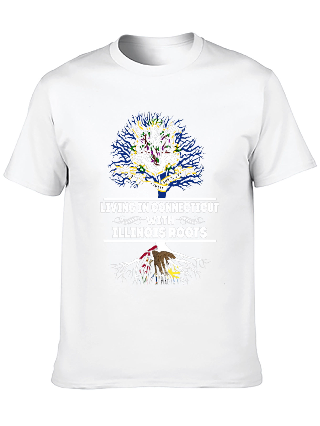 Connecticut Roots Mens T-Shirt
