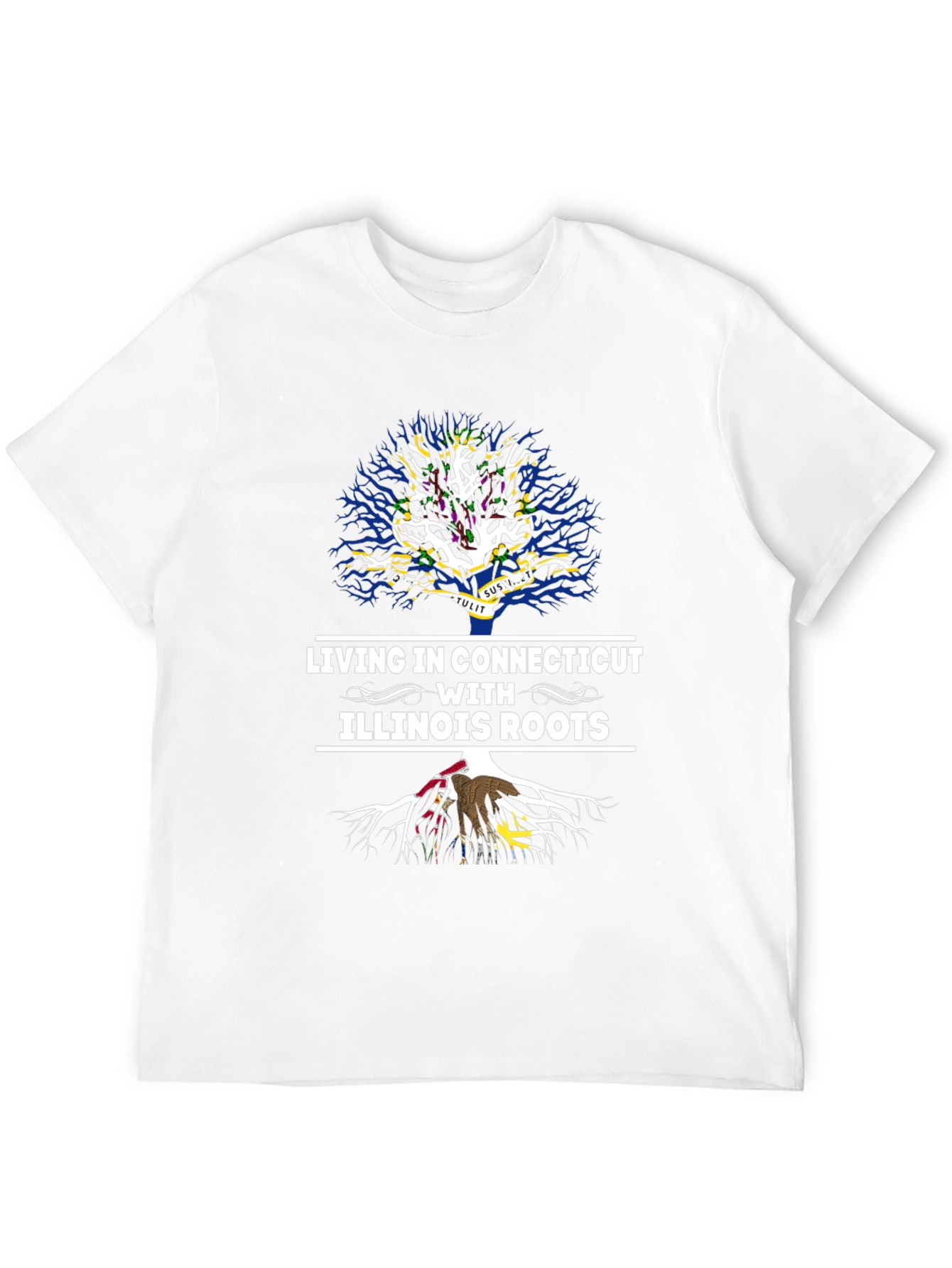 Connecticut Roots Mens T-Shirt