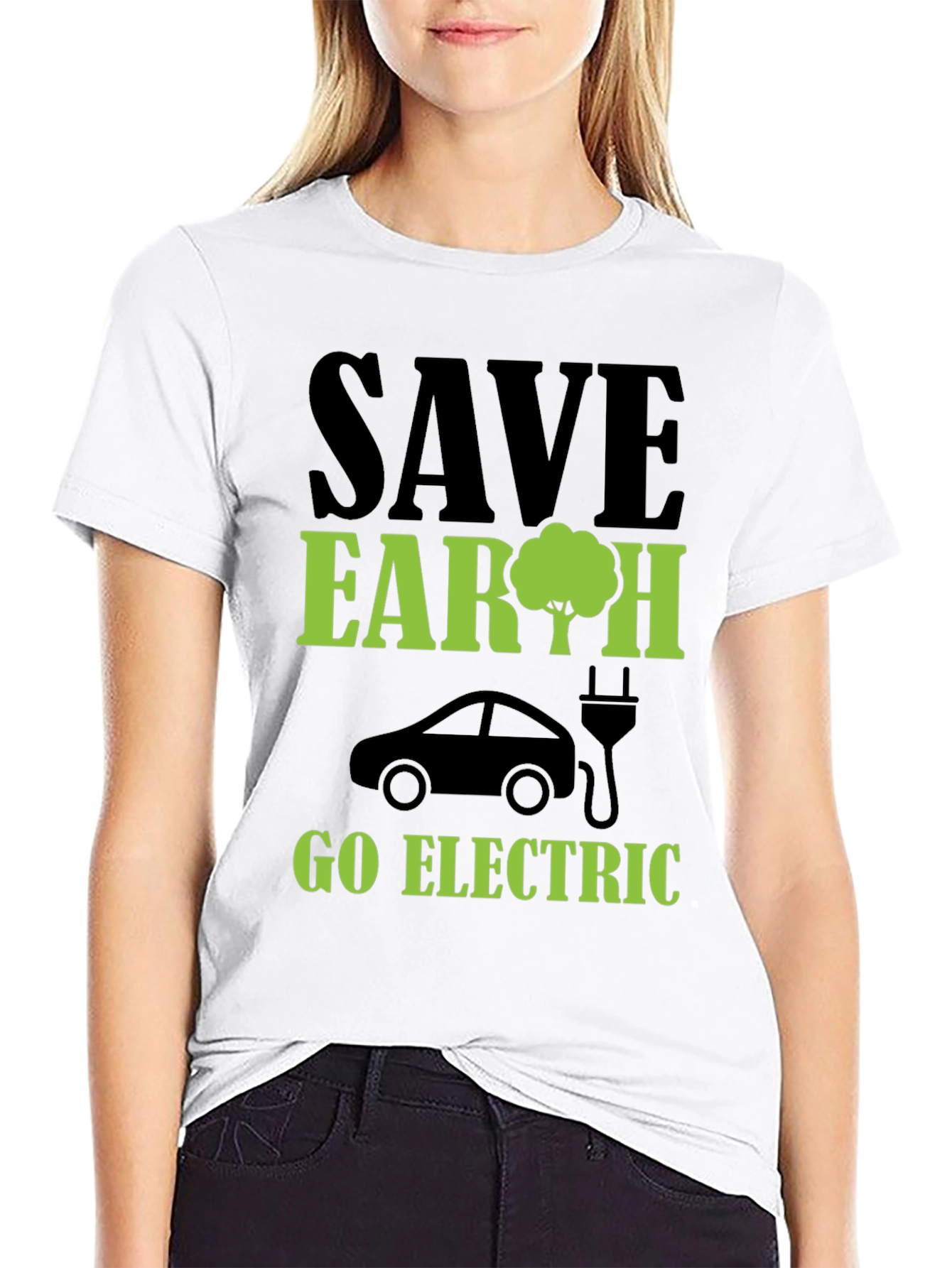 Save Earth Go Electric T-Shirt