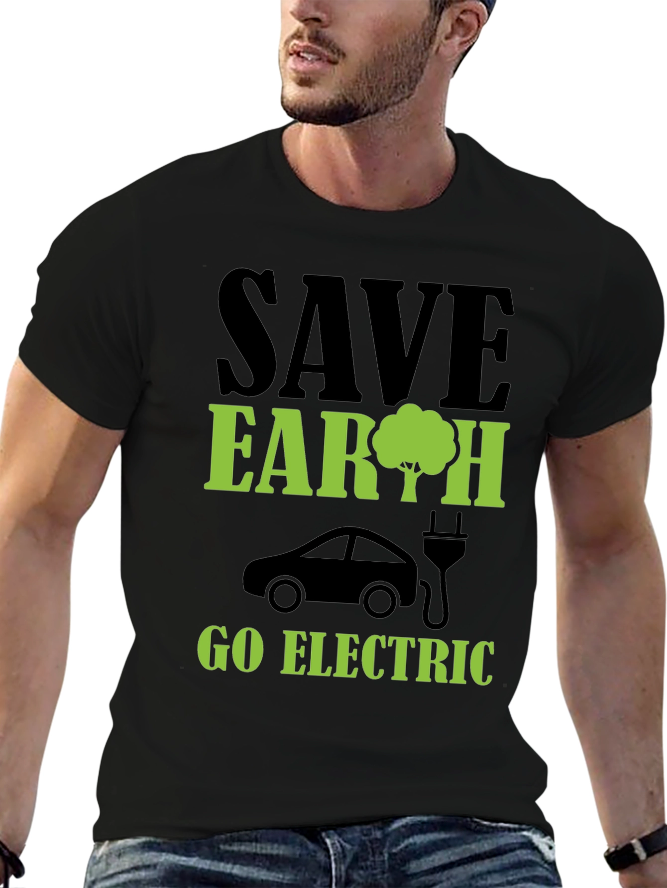 Save Earth Go Electric T-Shirt