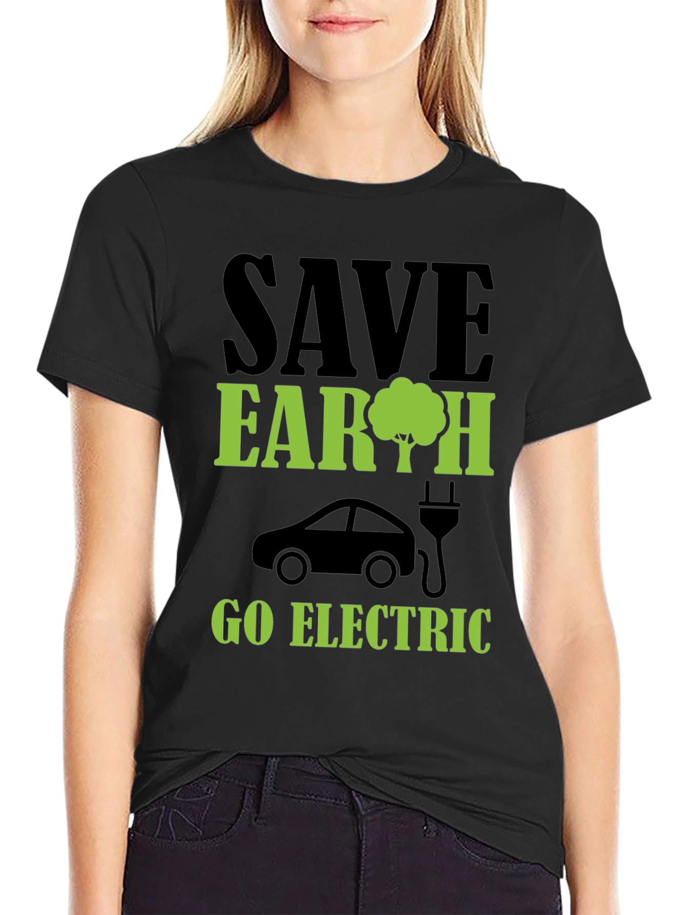 Save Earth Go Electric T-Shirt