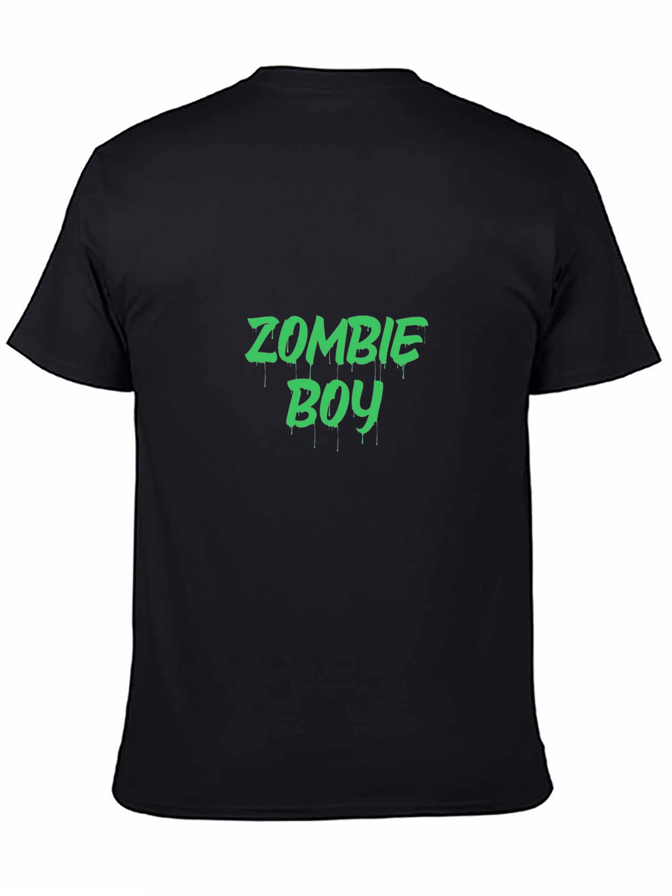 Zombie Boy Graphic T-Shirt - Black