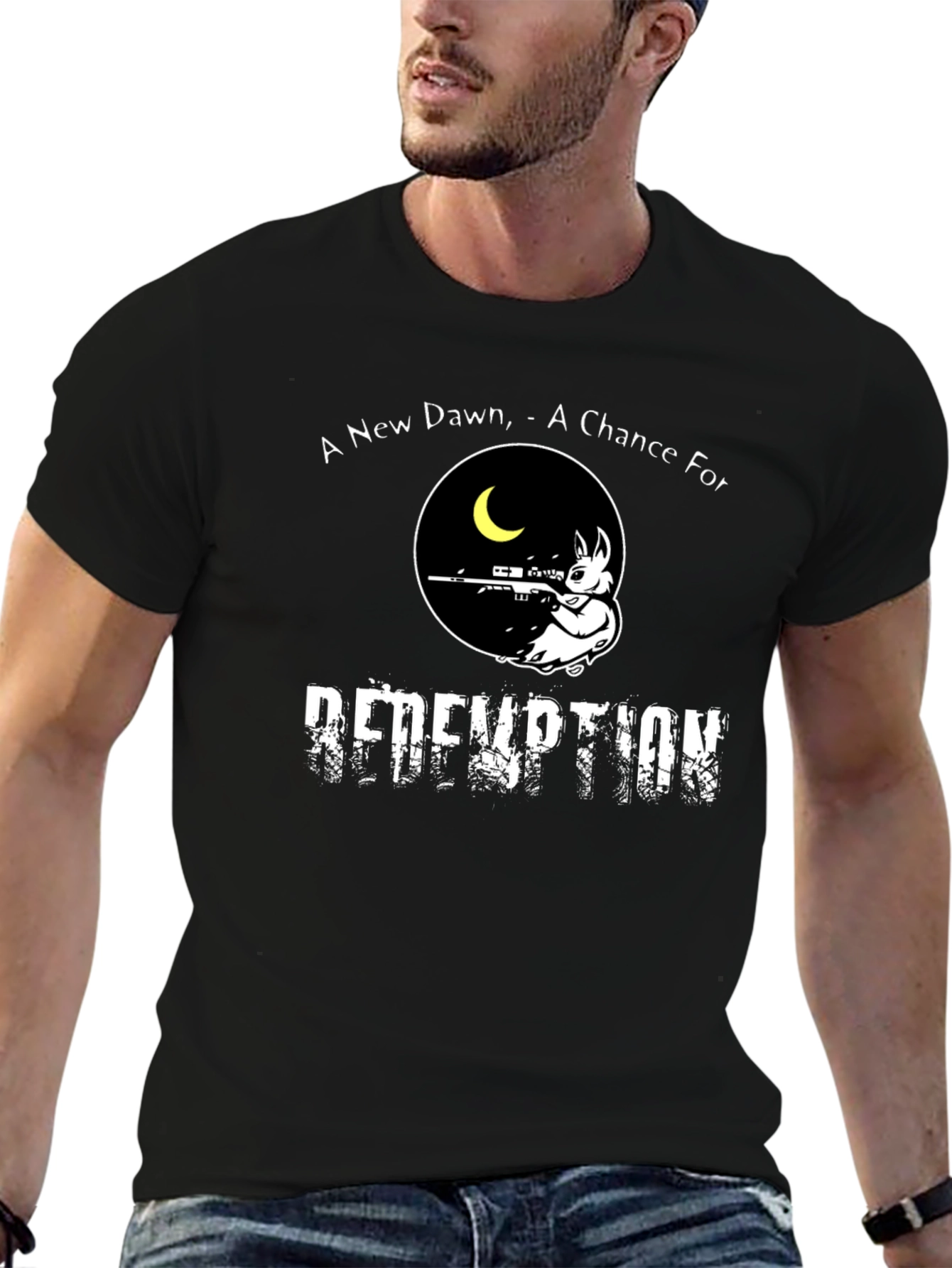Redemption T-Shirt: Bunny Sniper Design