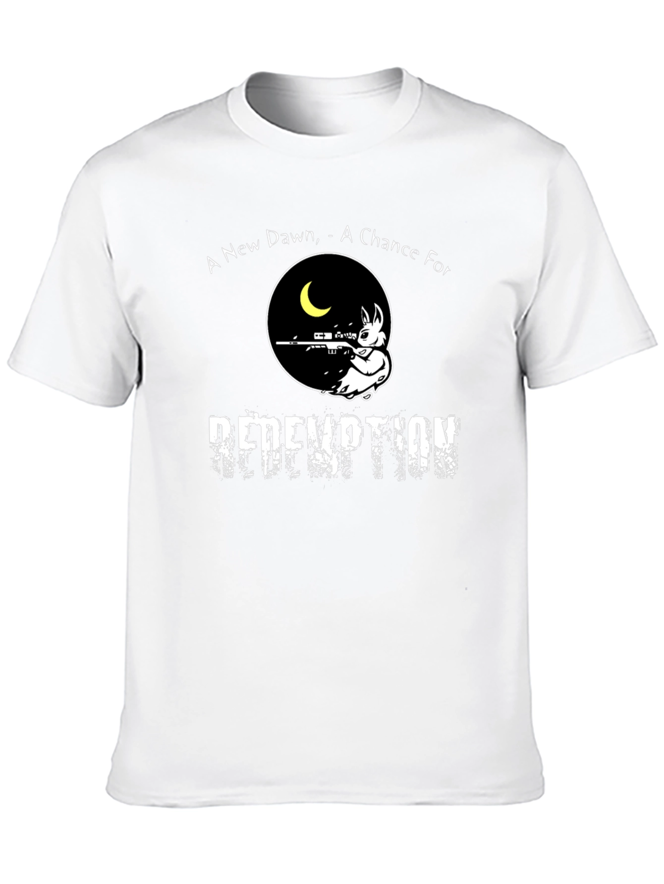 Redemption T-Shirt: Bunny Sniper Design