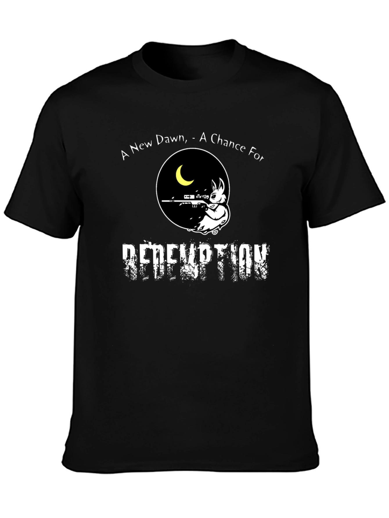 Redemption T-Shirt: Bunny Sniper Design