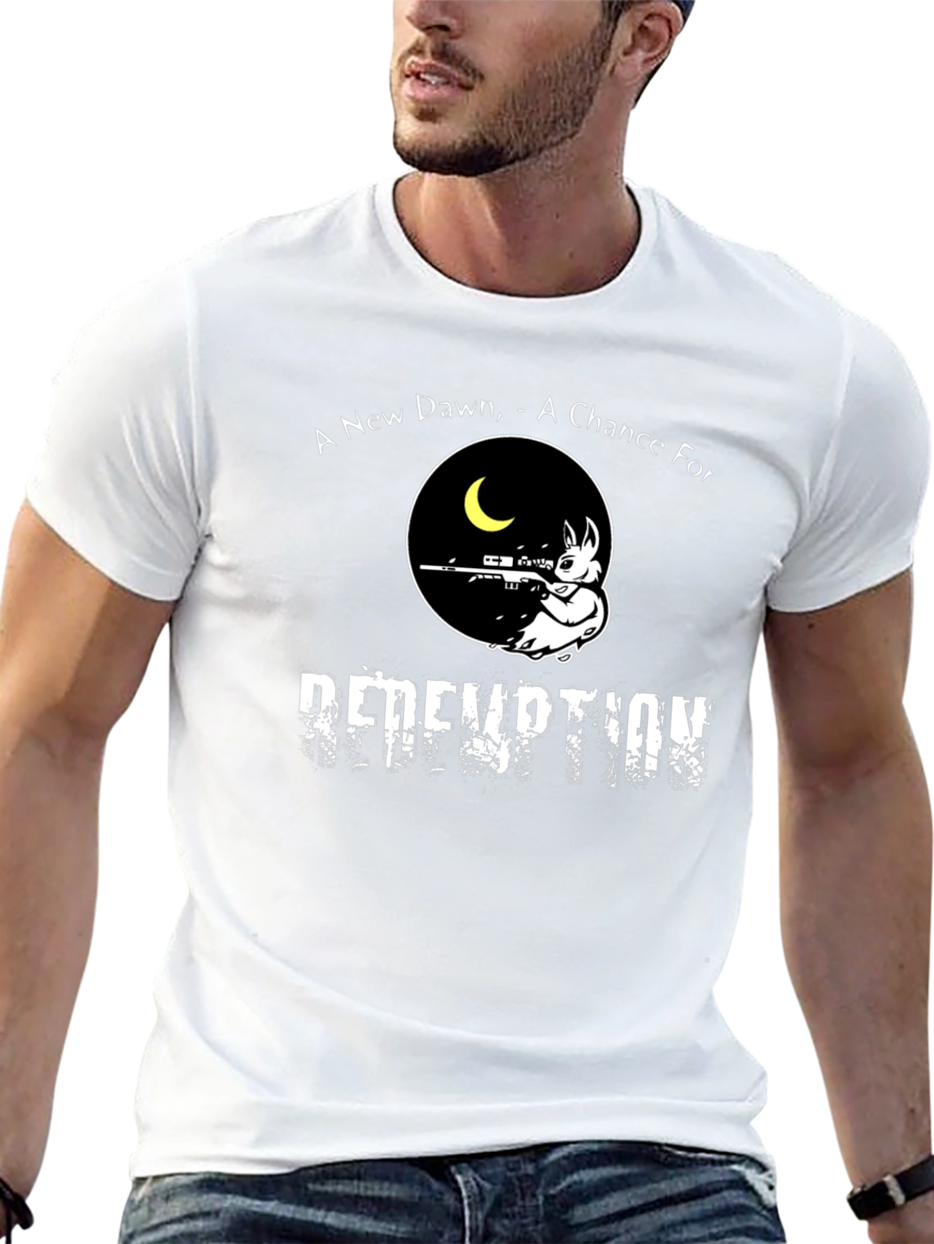 Redemption T-Shirt: Bunny Sniper Design