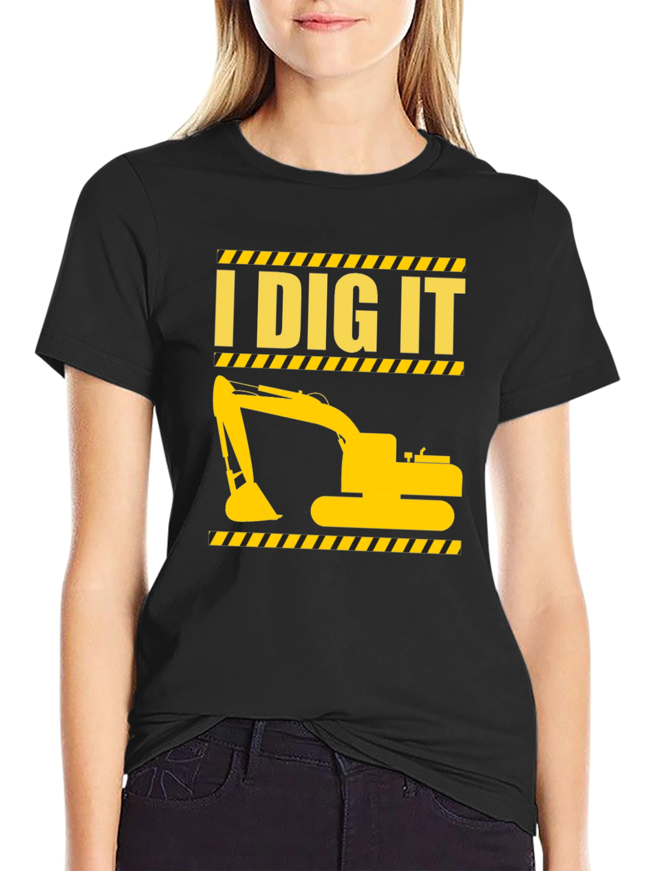 I Dig It Excavator Graphic T-Shirt