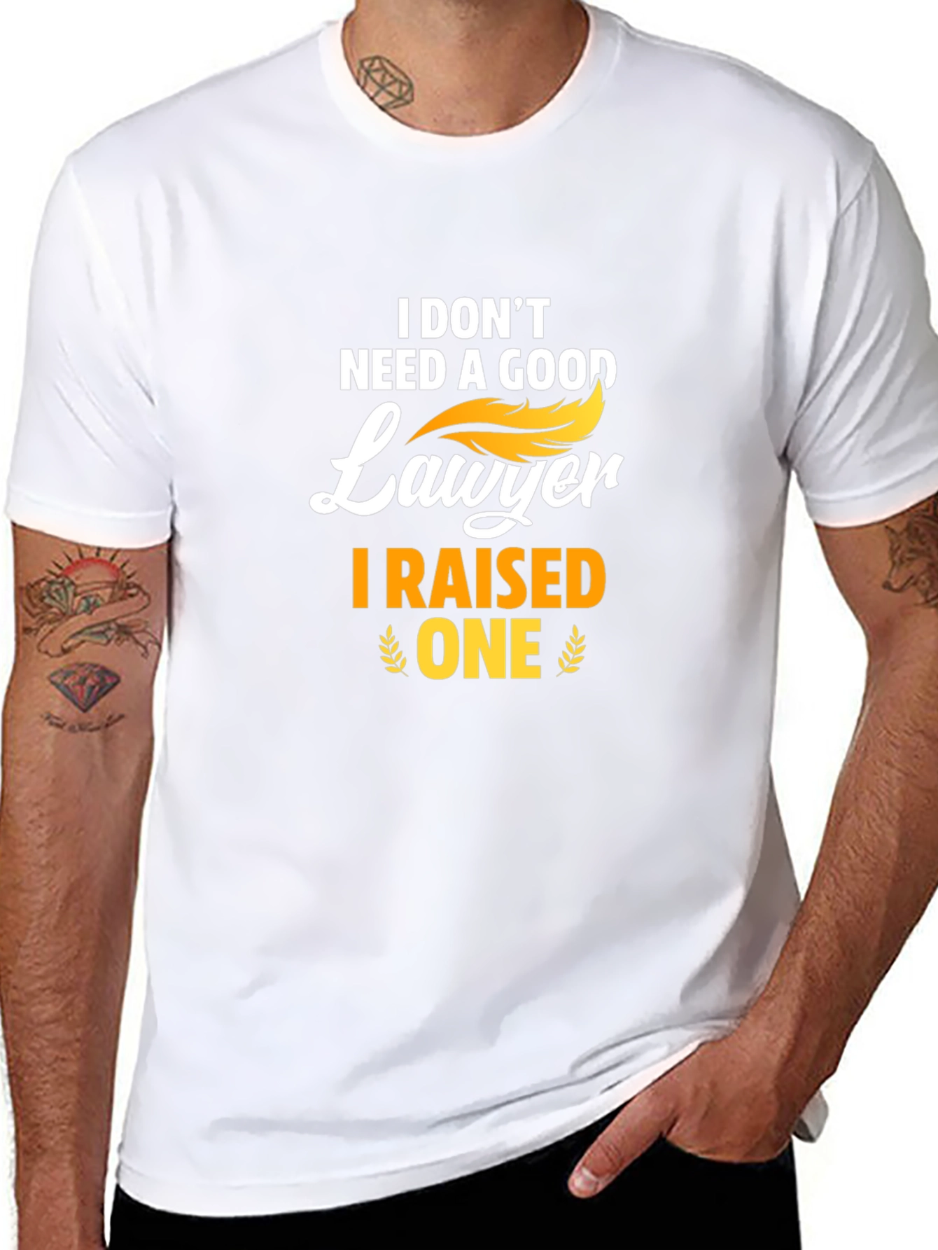 I Raised a Lawyer Graphic Tee