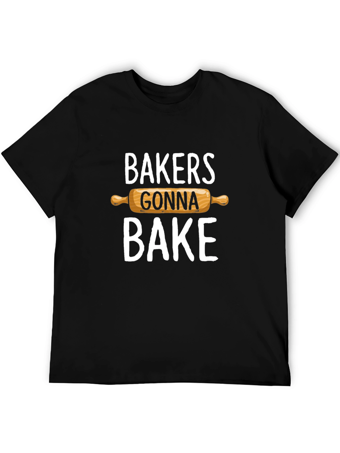 Bakers Gonna Bake Graphic T-Shirt - Black