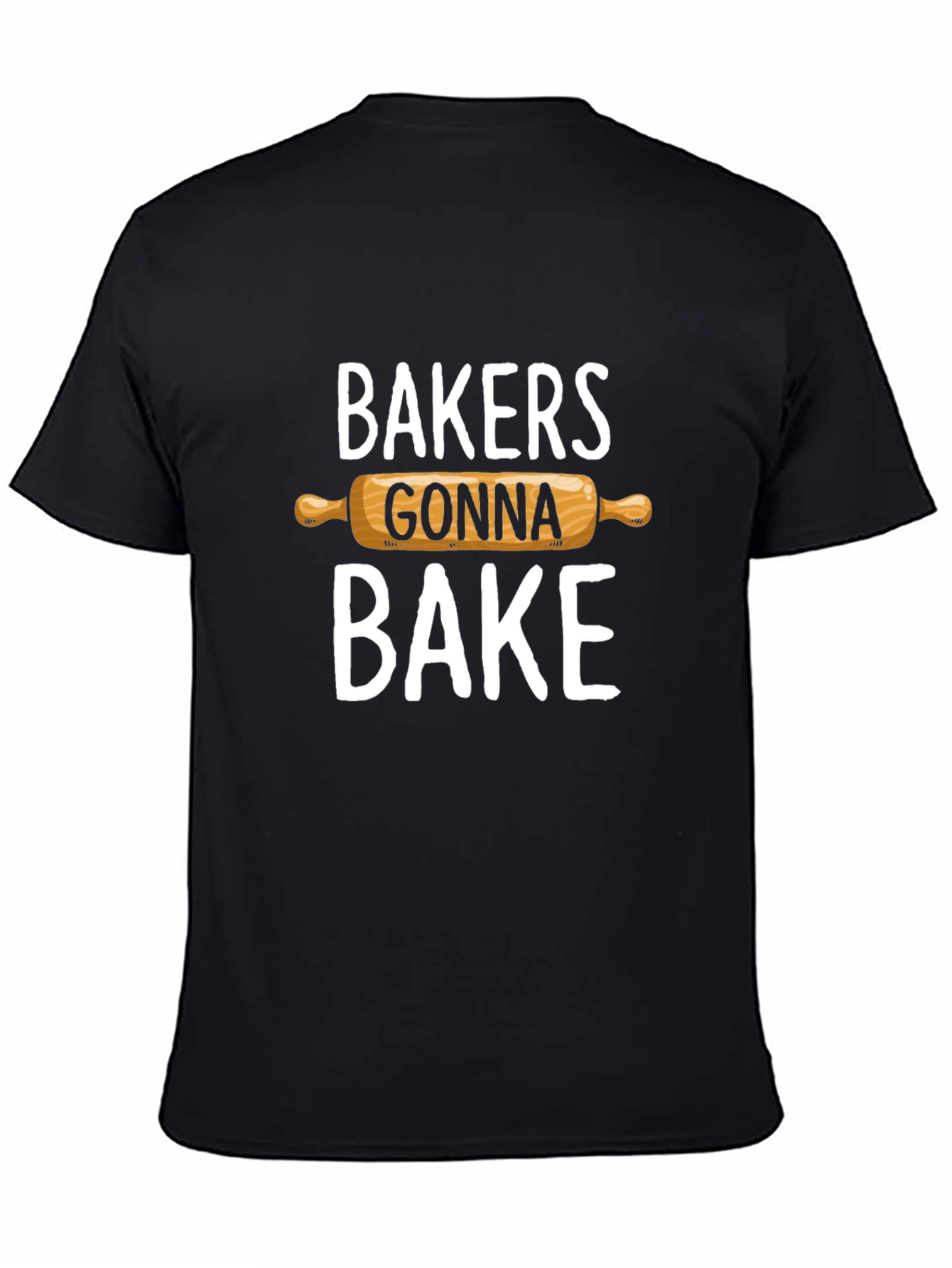 Bakers Gonna Bake Graphic T-Shirt - Black