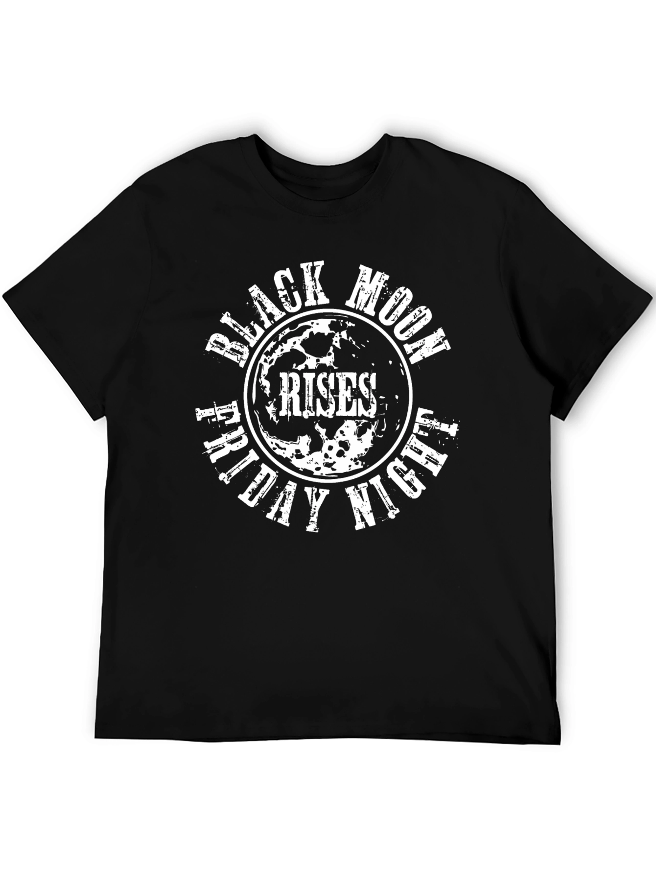 Black Moon Rises T-Shirt - Friday Night Graphic Tee