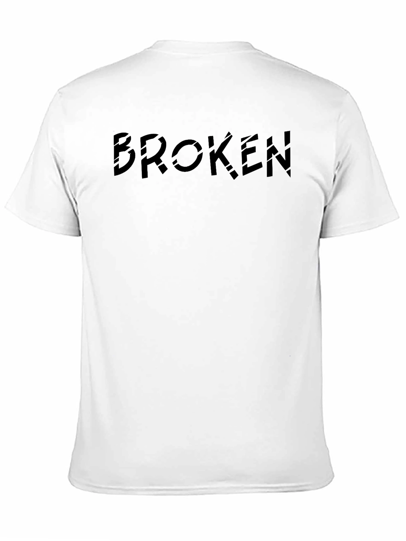 Broken T-Shirt - Stylish Dark Graphic Tee