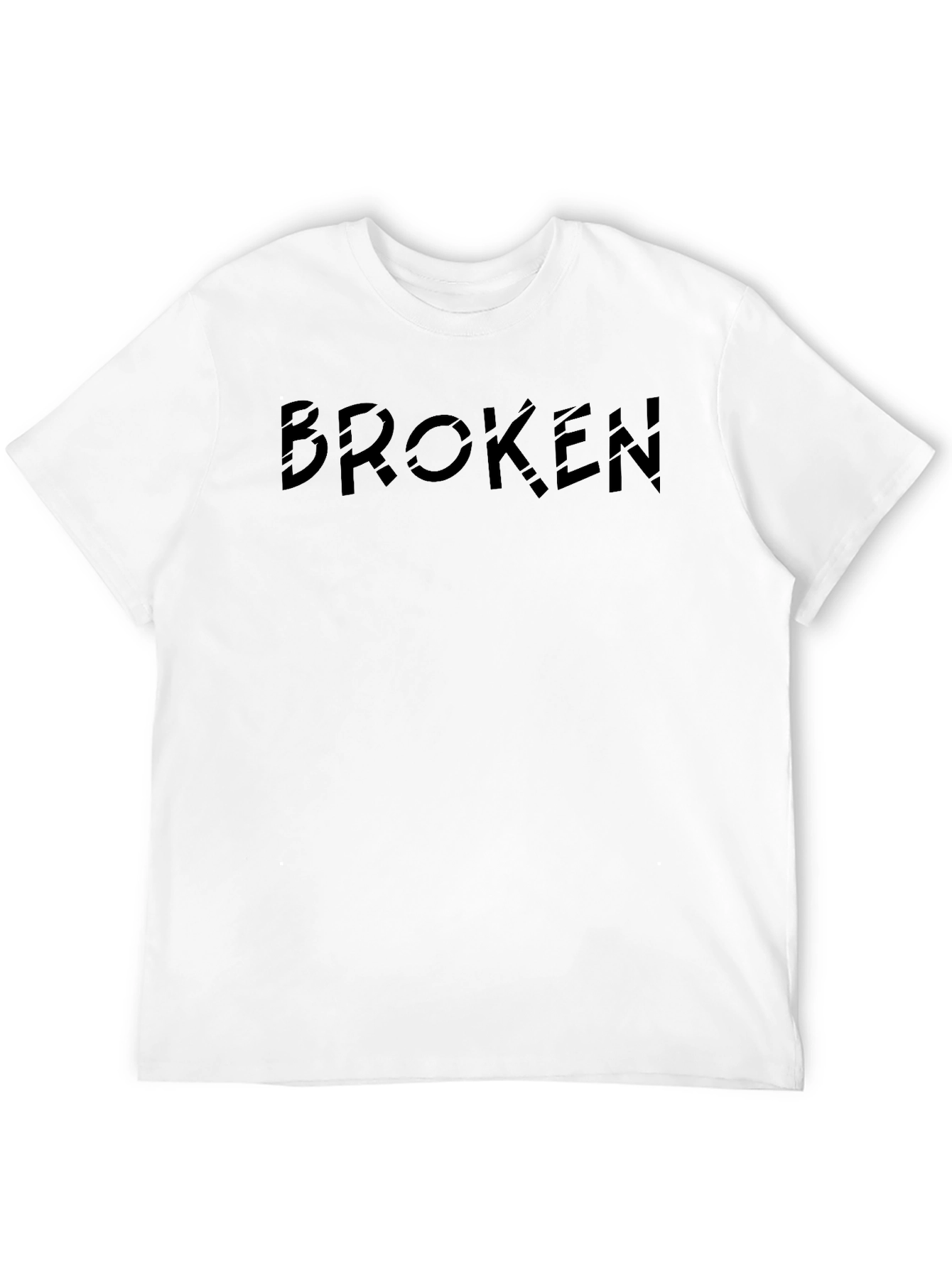Broken T-Shirt - Stylish Dark Graphic Tee