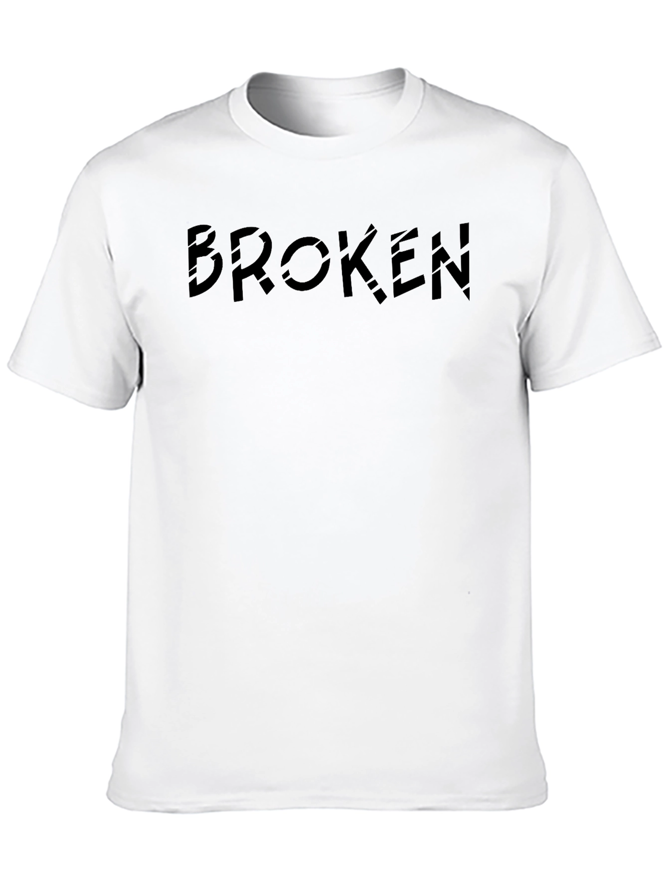 Broken T-Shirt - Stylish Dark Graphic Tee