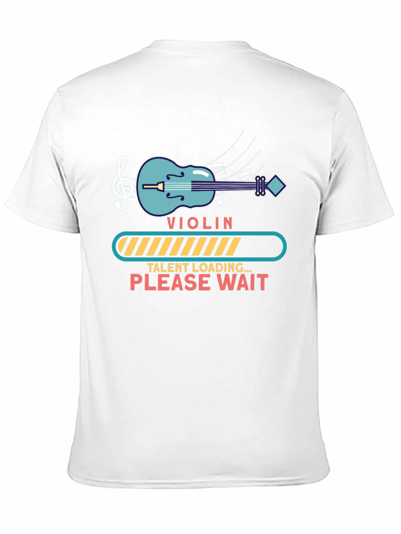 Violin Talent Loading Graphic T-Shirt - Musician Gift