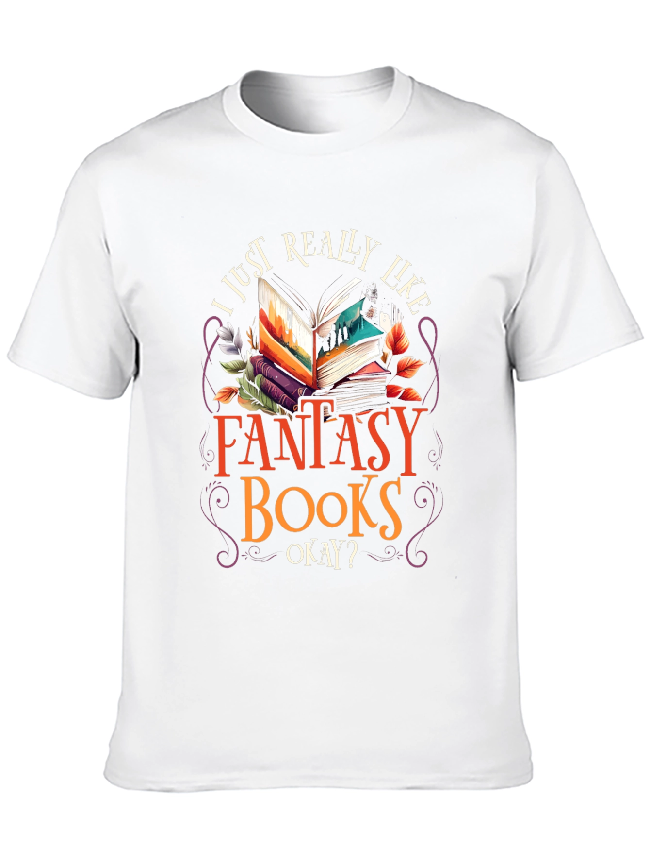 Fantasy Books Lover T-Shirt