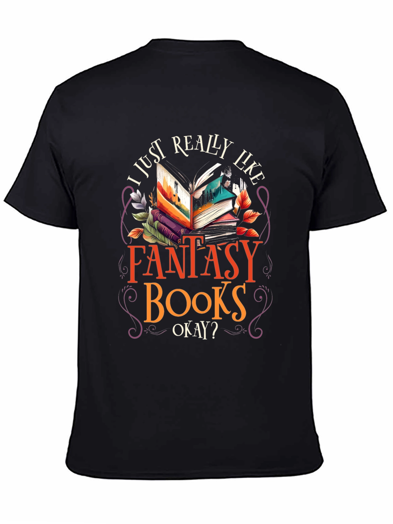 Fantasy Books Lover T-Shirt