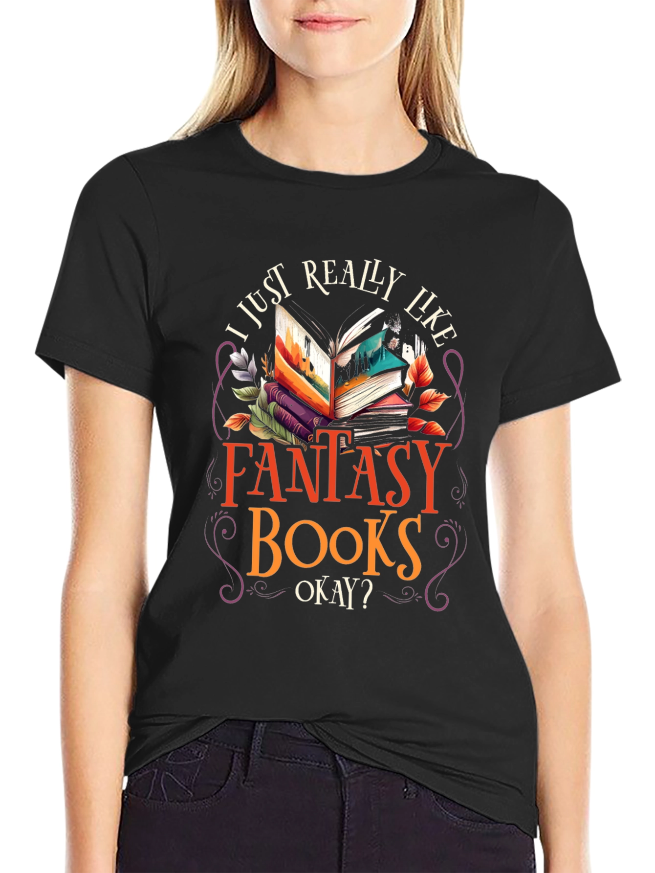 Fantasy Books Lover T-Shirt
