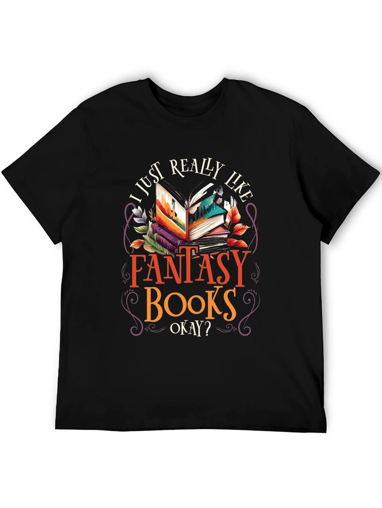 Fantasy Books Lover T-Shirt