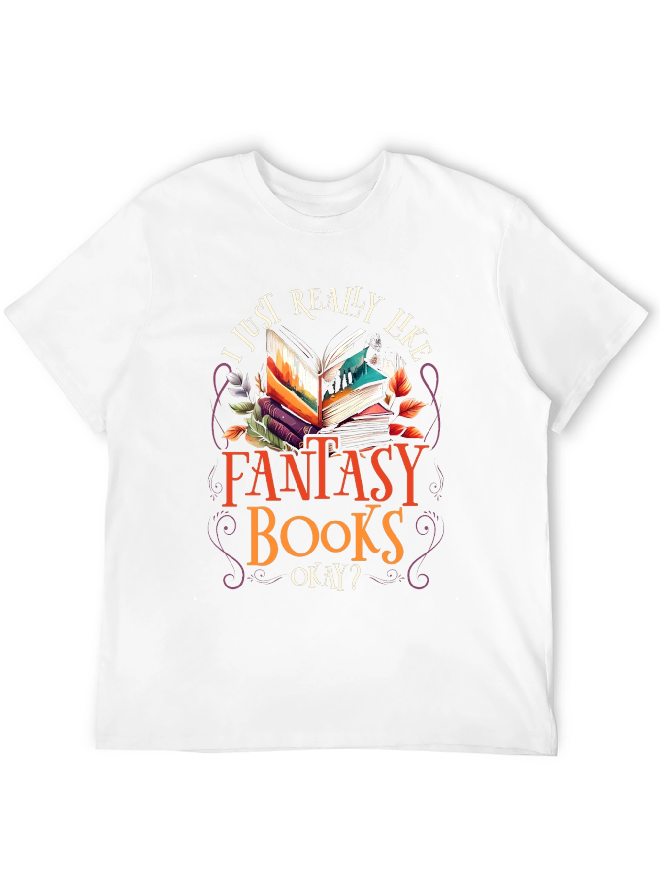 Fantasy Books Lover T-Shirt
