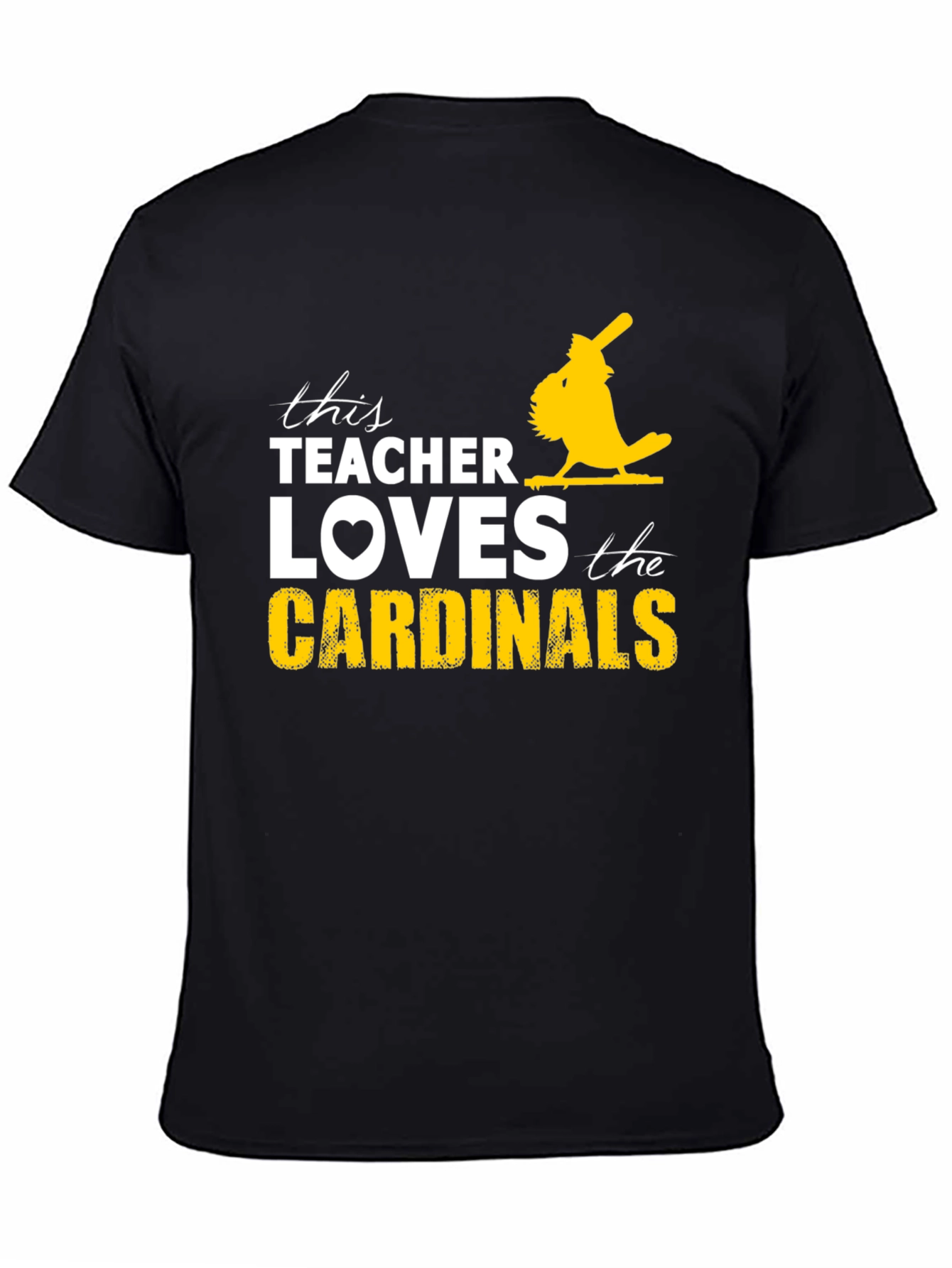 Teacher Loves Cardinals T-Shirt