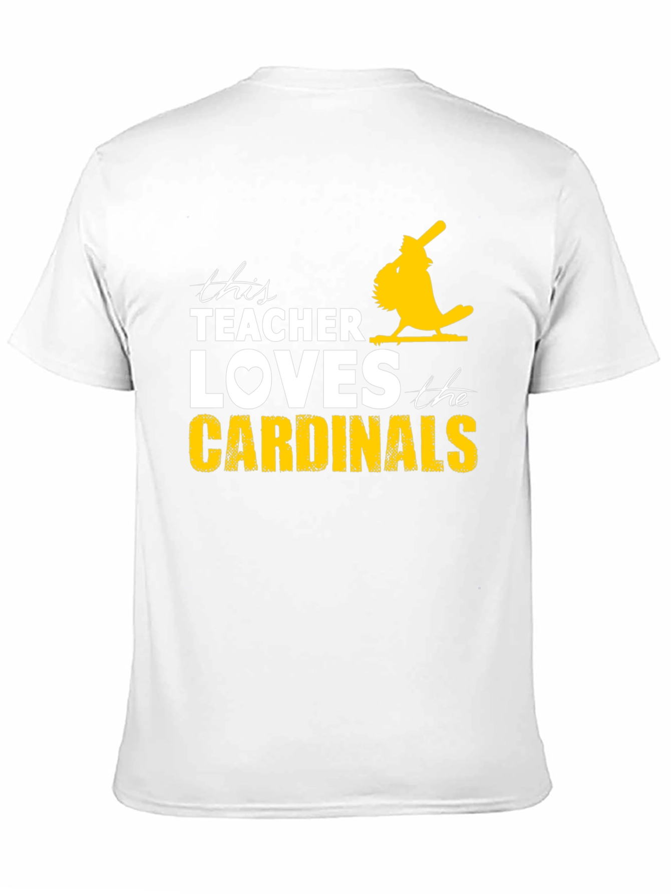 Teacher Loves Cardinals T-Shirt