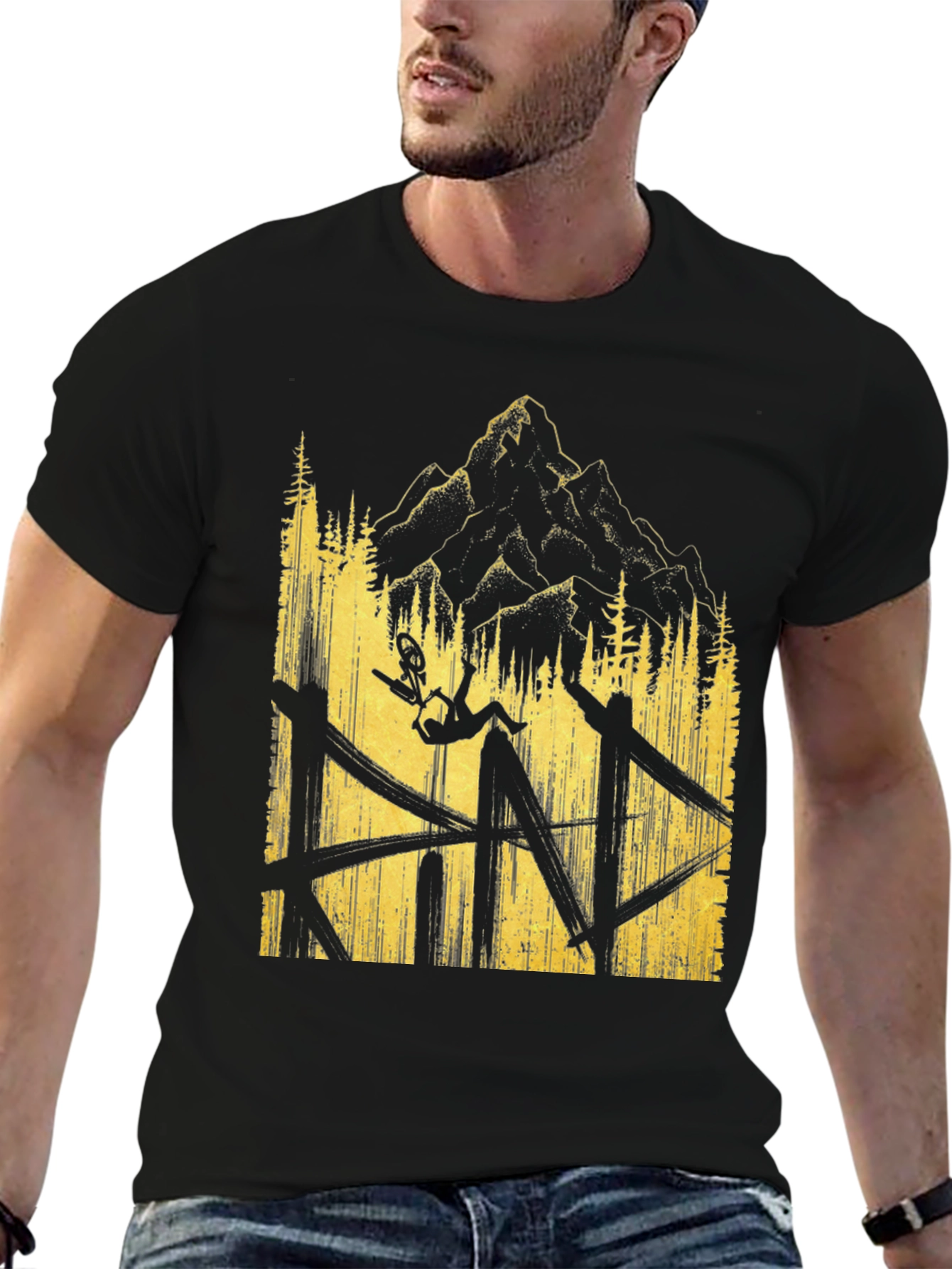 Mountain Biking T-Shirt - Adventure Ready