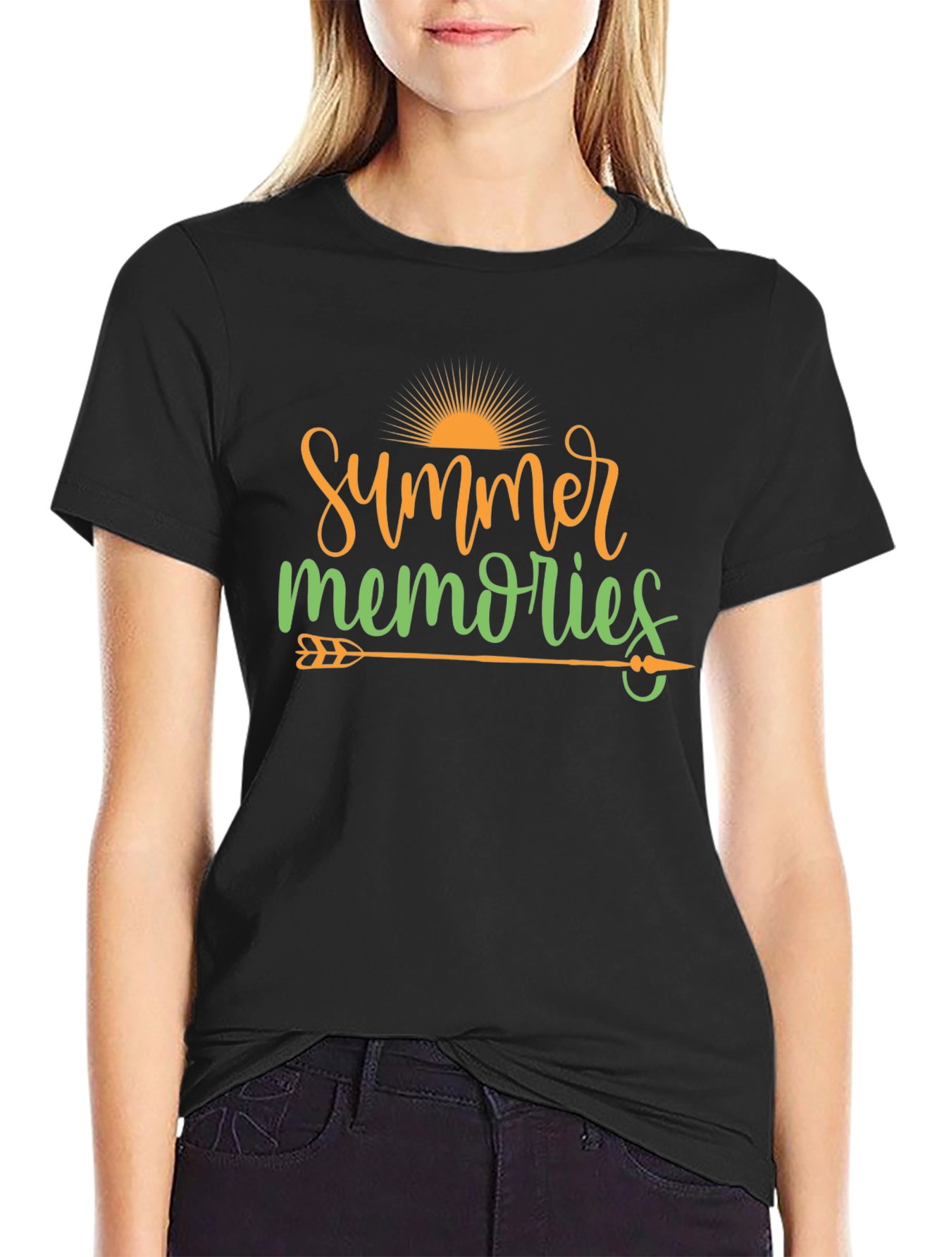 Summer Memories Graphic Tee - Trendy Casual Shirt