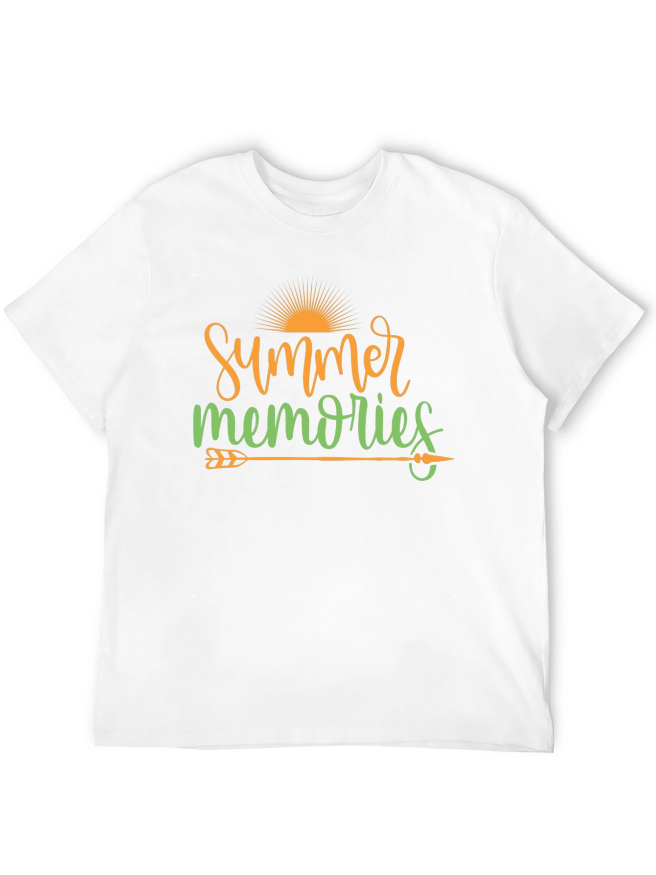 Summer Memories Graphic Tee - Trendy Casual Shirt