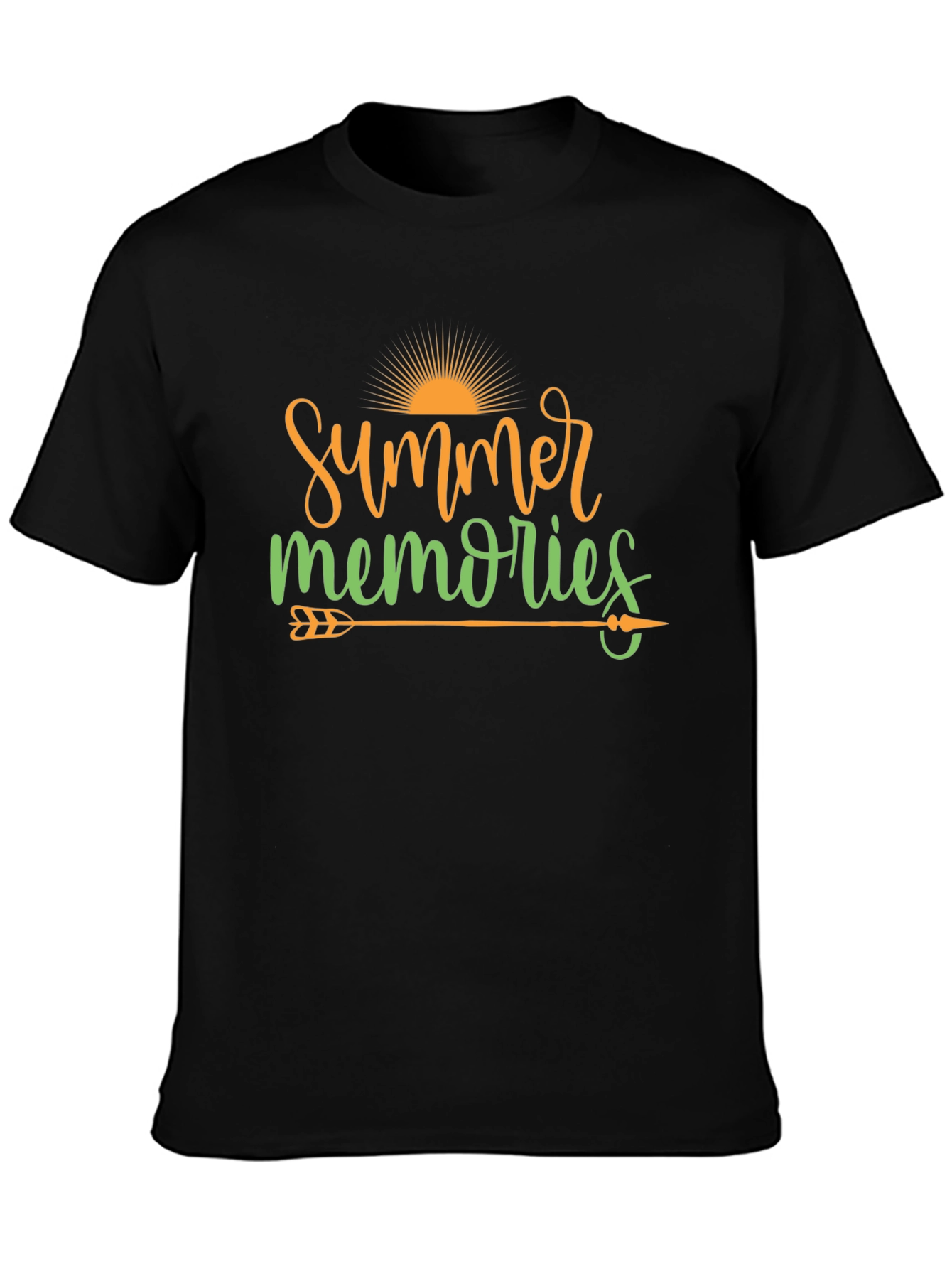 Summer Memories Graphic Tee - Trendy Casual Shirt
