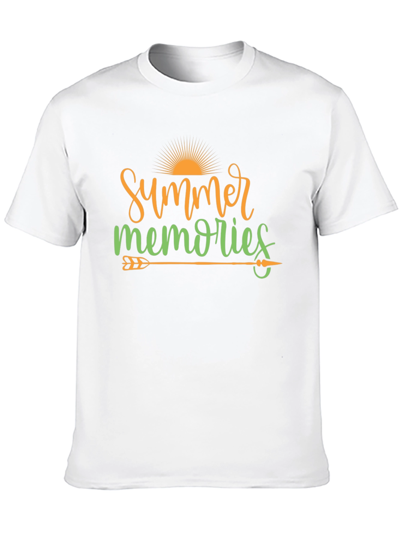 Summer Memories Graphic Tee - Trendy Casual Shirt