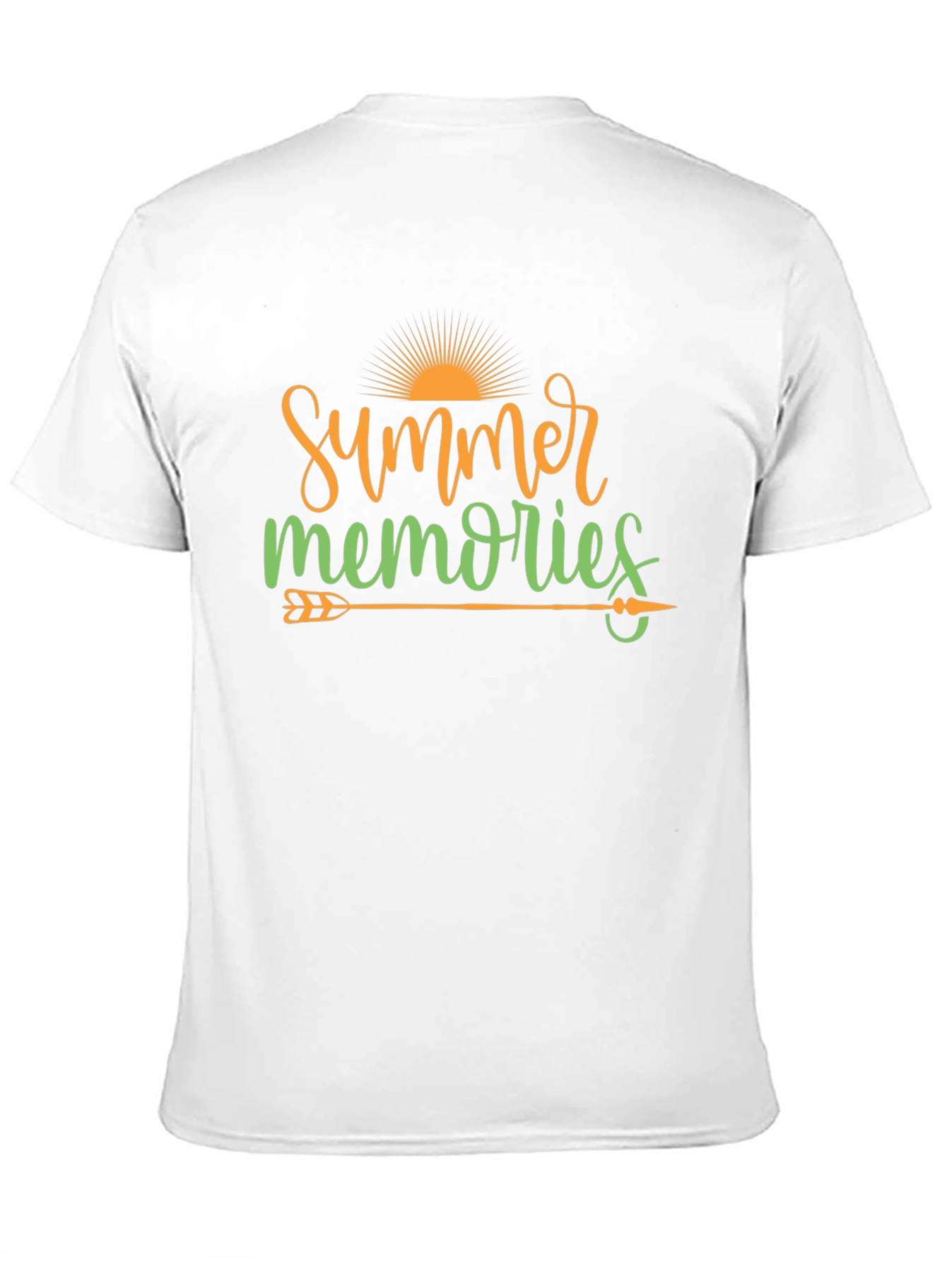 Summer Memories Graphic Tee - Trendy Casual Shirt