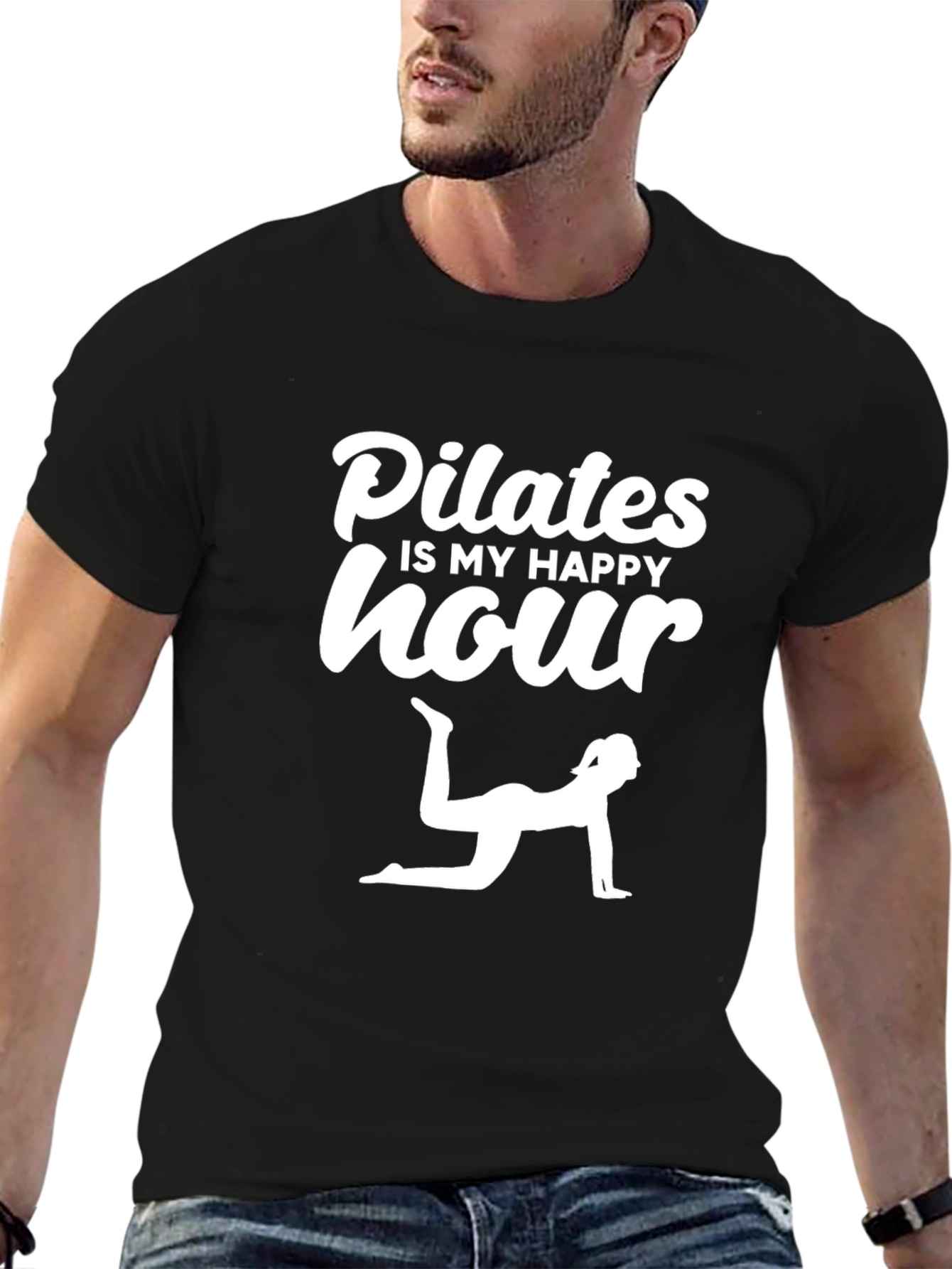 Pilates is My Happy Hour Graphic Tee