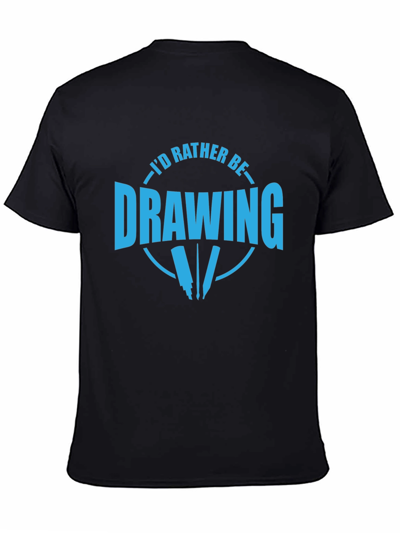 Id Rather Be Drawing T-Shirt