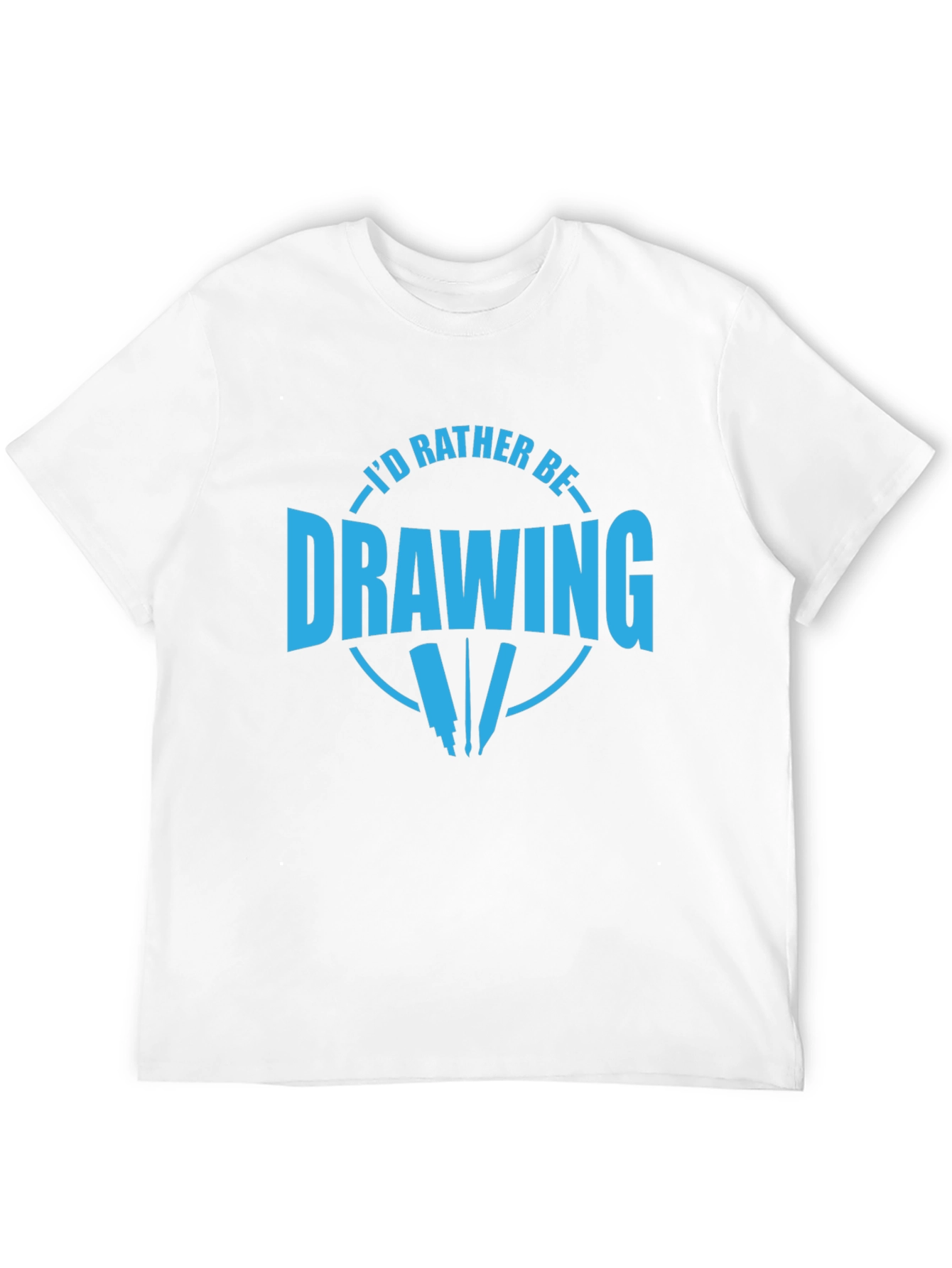 Id Rather Be Drawing T-Shirt