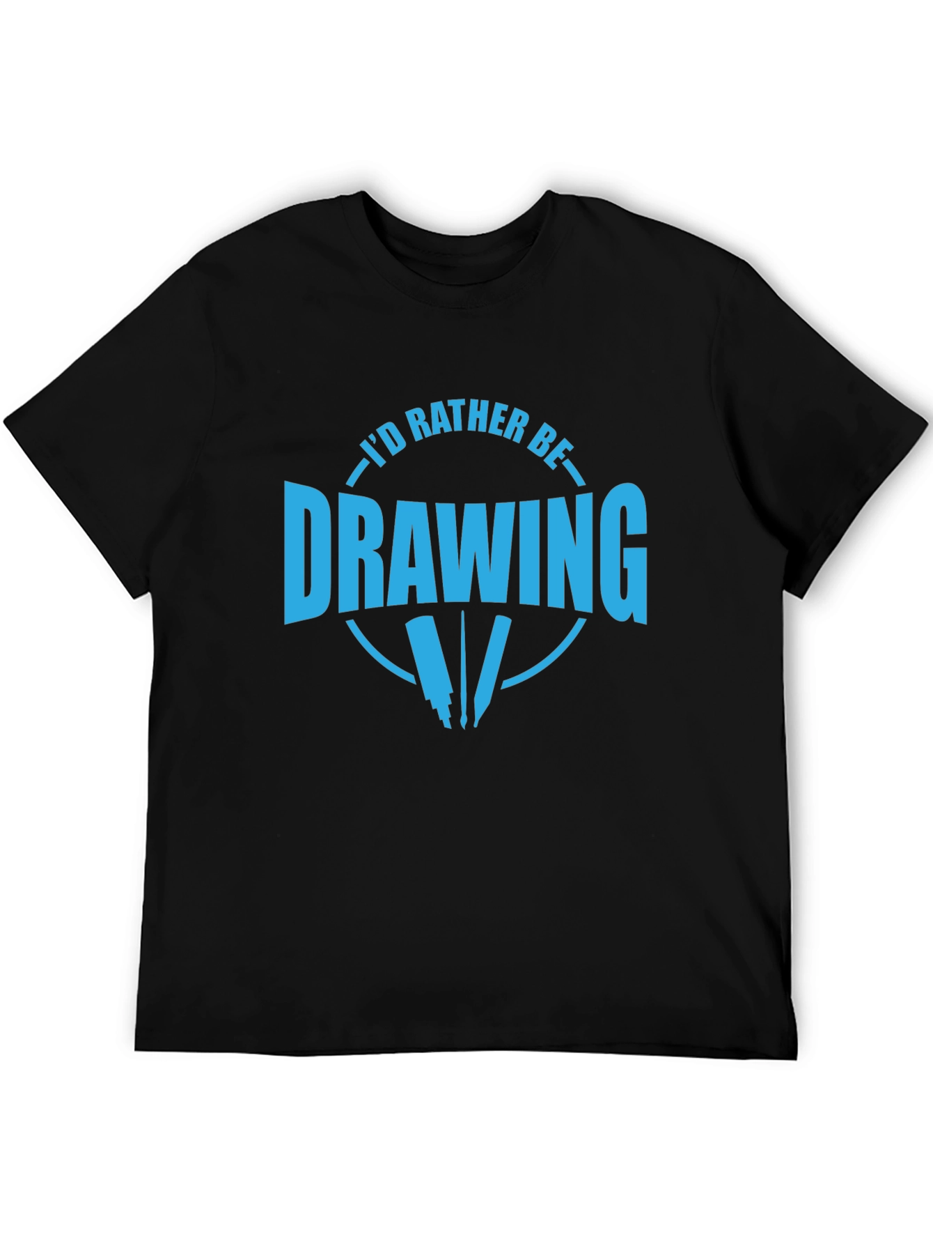 Id Rather Be Drawing T-Shirt