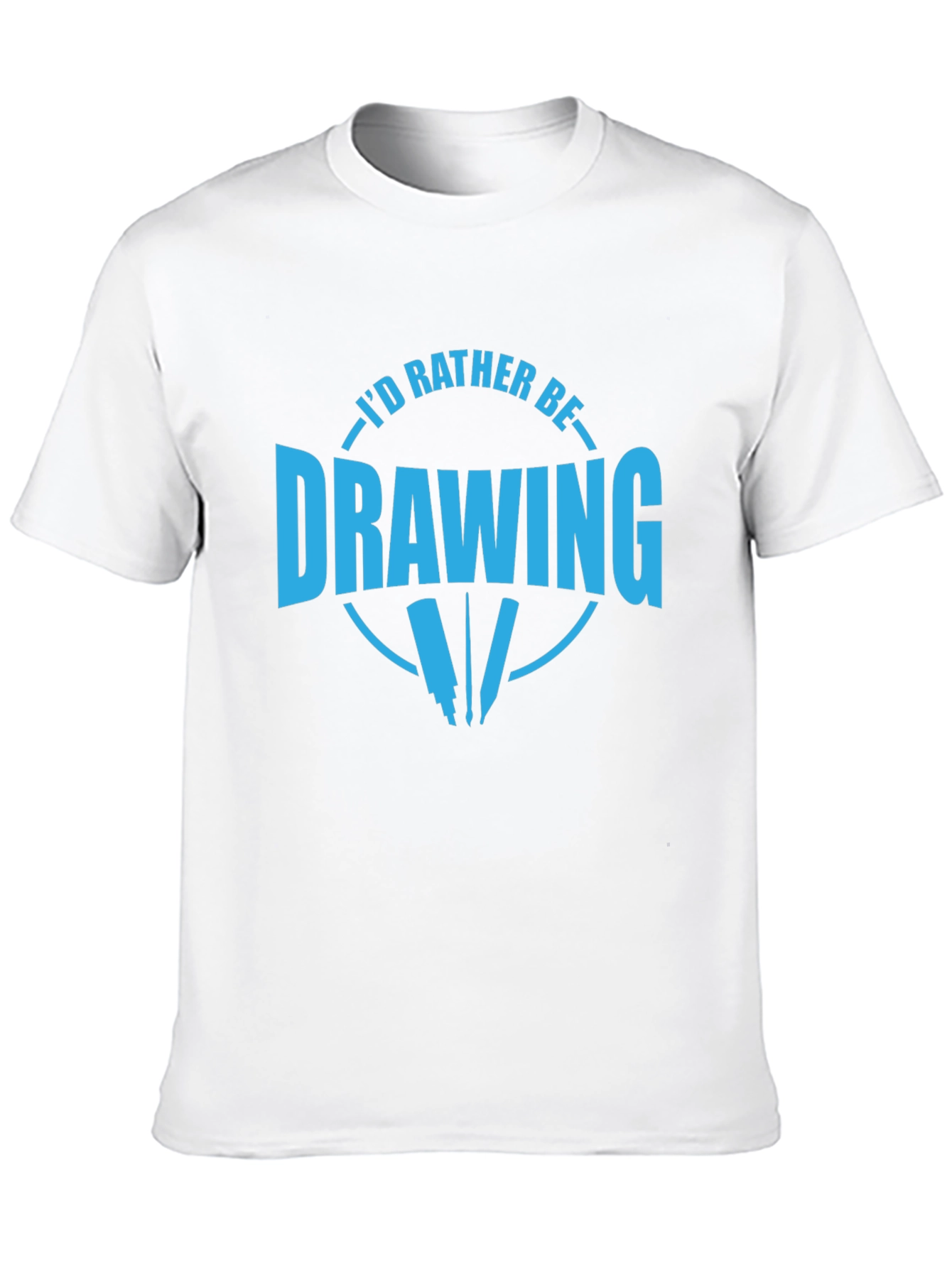 Id Rather Be Drawing T-Shirt