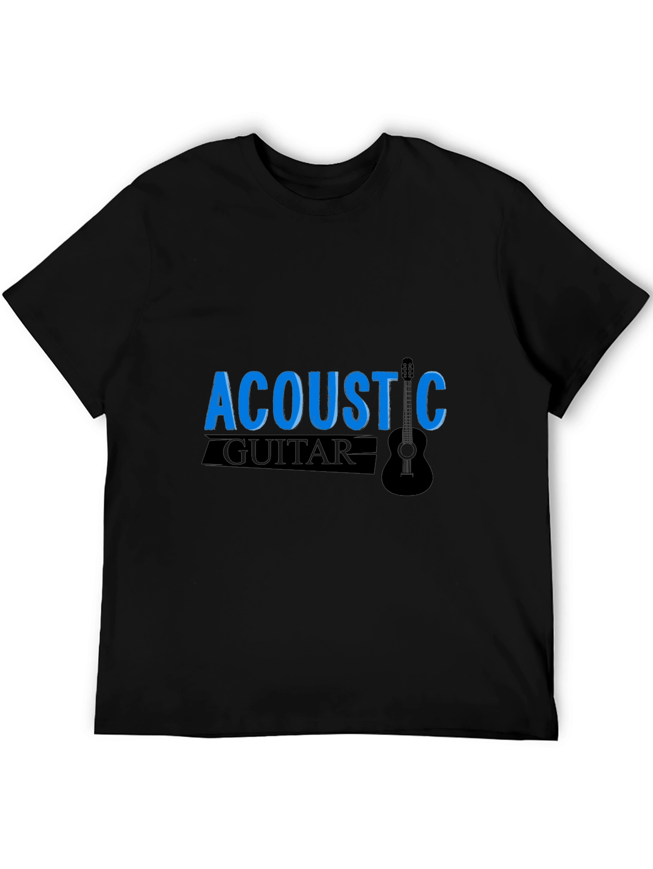 Acoustic Guitar Graphic T-Shirt