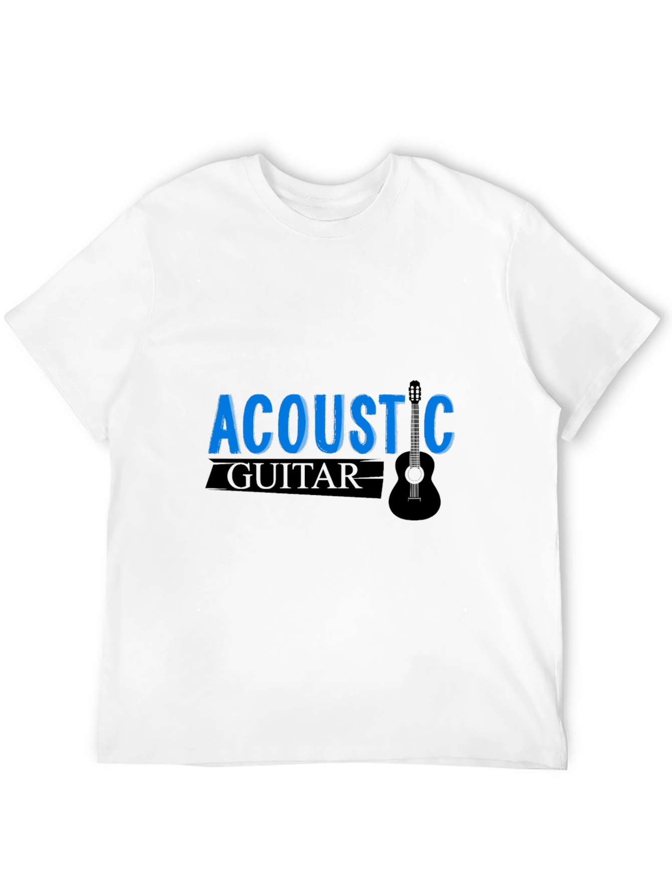 Acoustic Guitar Graphic T-Shirt