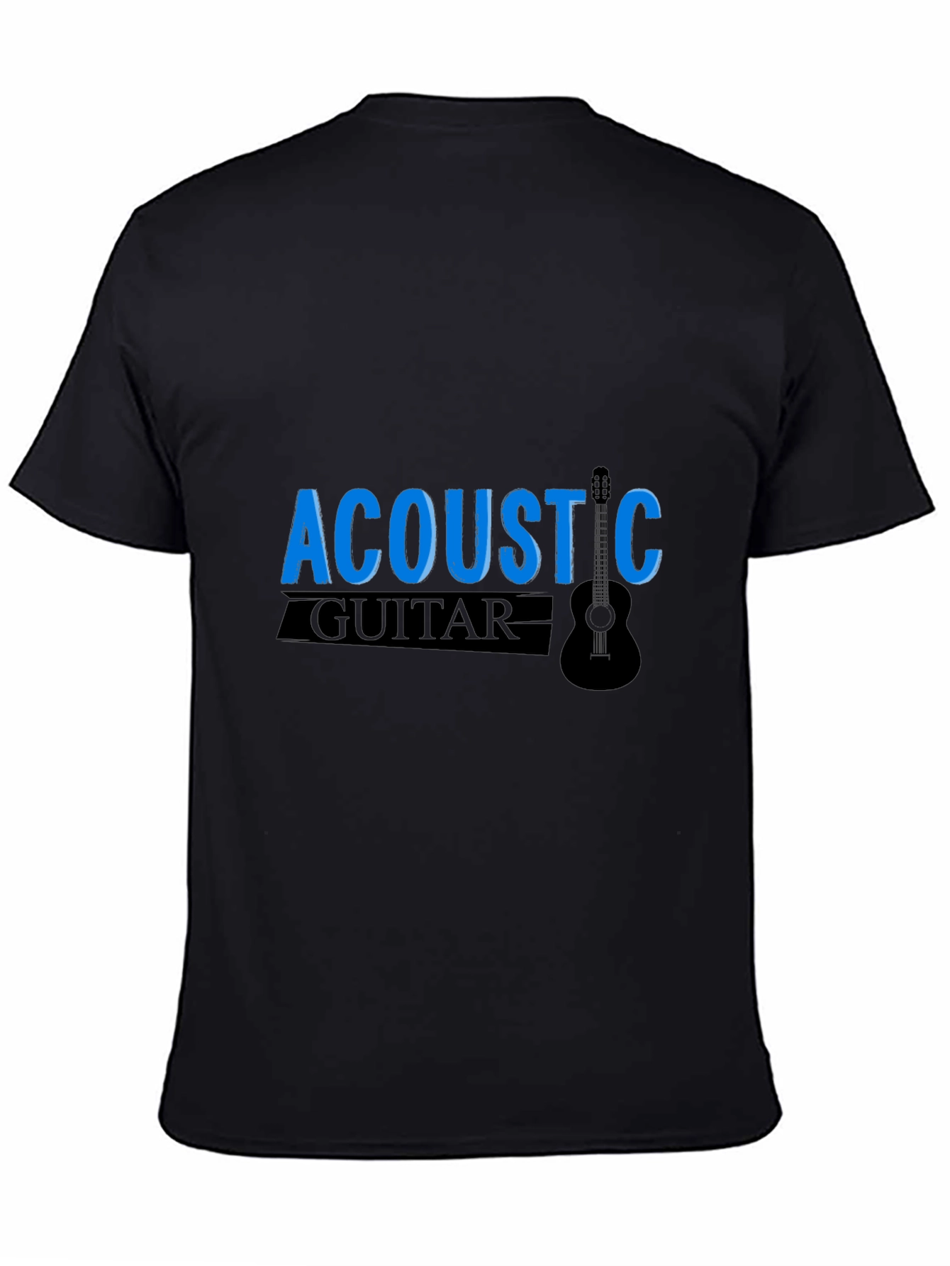 Acoustic Guitar Graphic T-Shirt