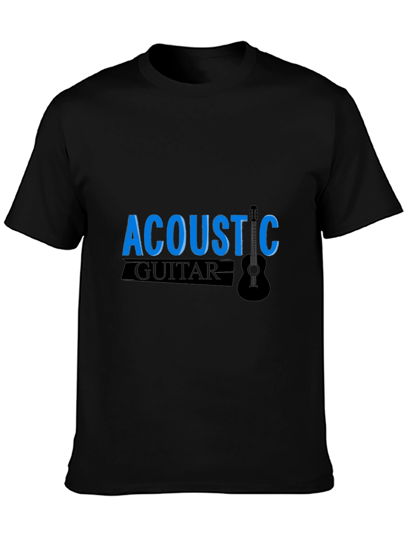 Acoustic Guitar Graphic T-Shirt