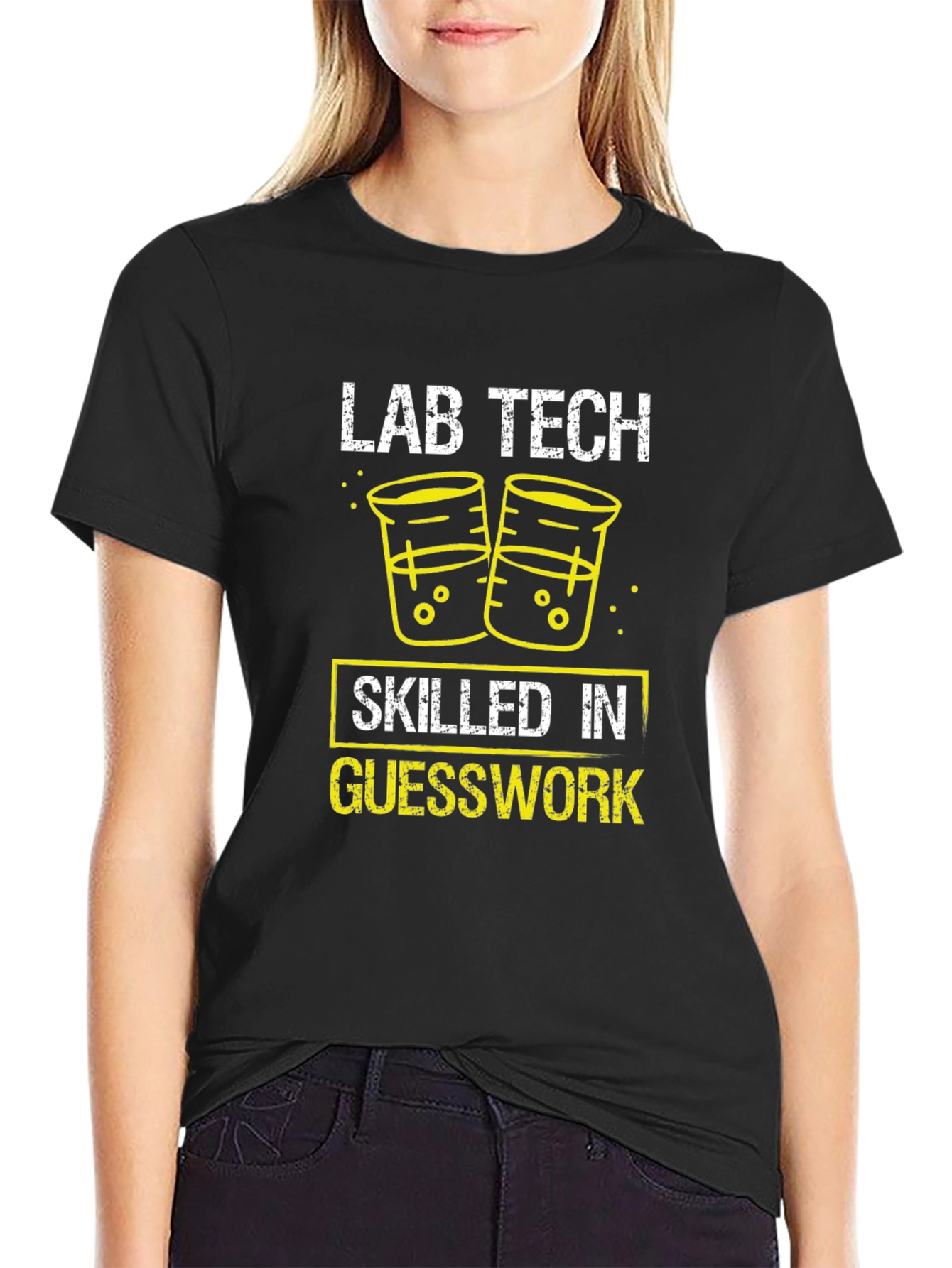 Lab Tech Skilled In Guesswork T-Shirt