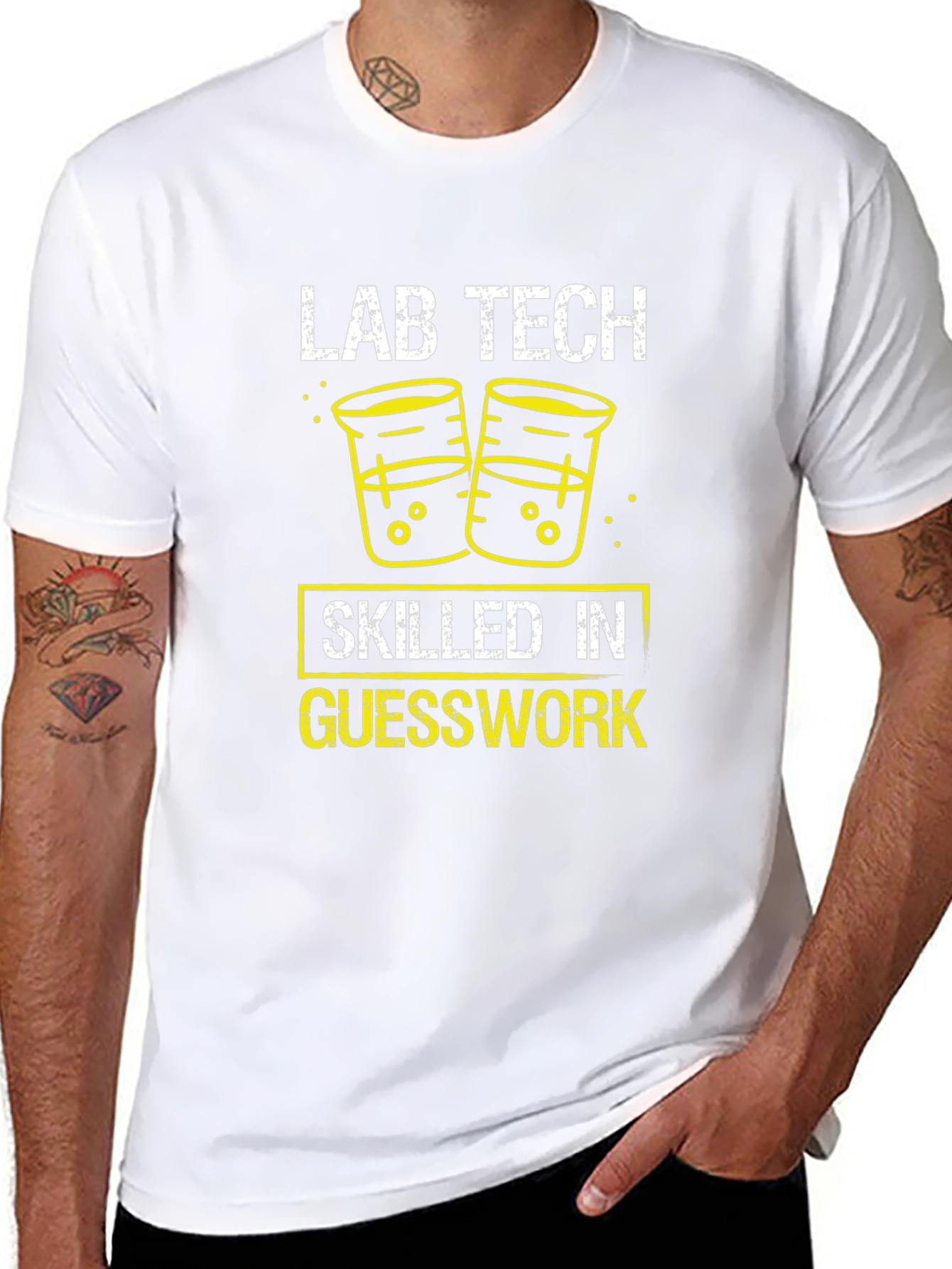 Lab Tech Skilled In Guesswork T-Shirt