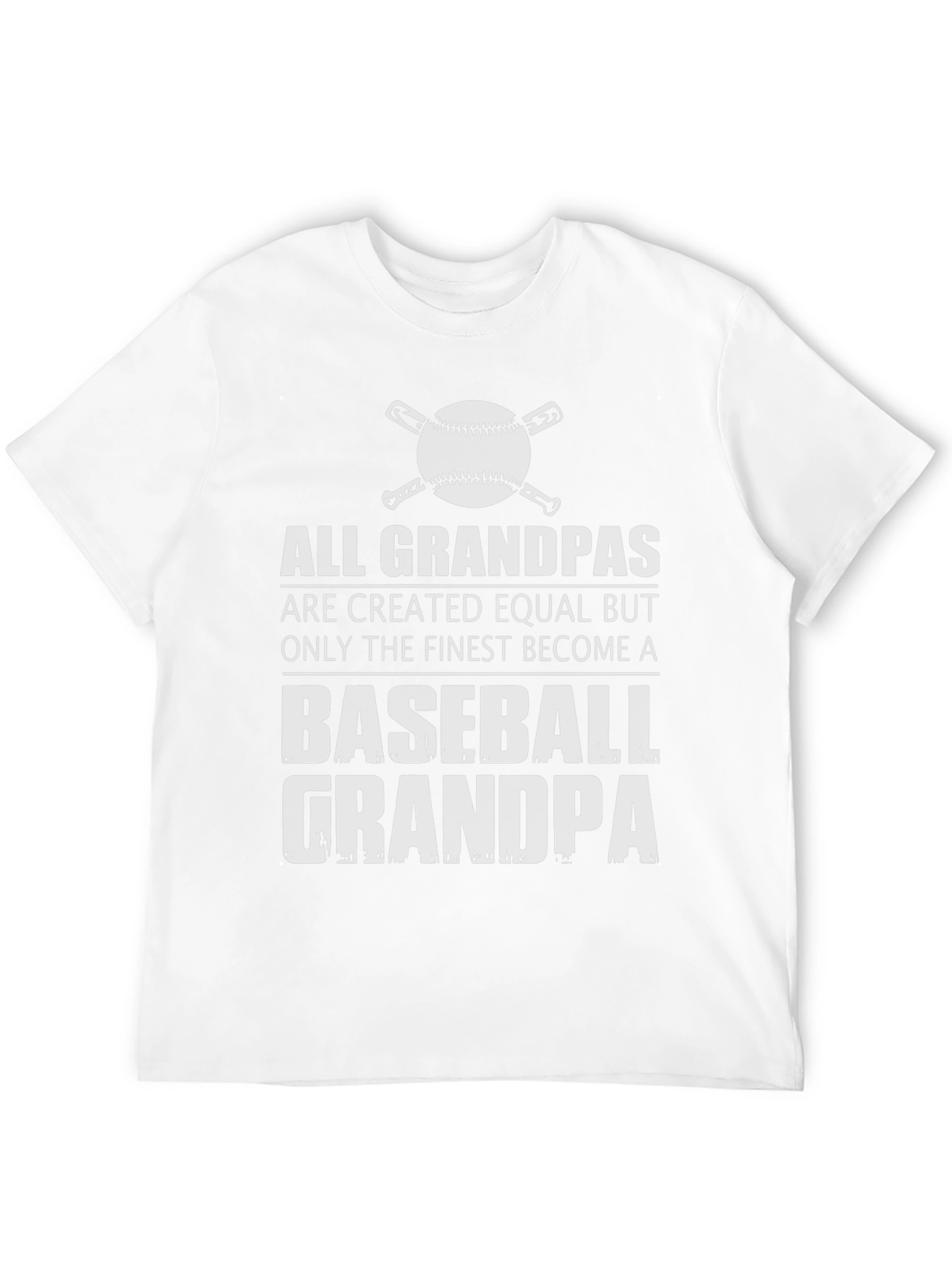 Baseball Grandpa T-Shirt - Perfect Gift for Grandpas!