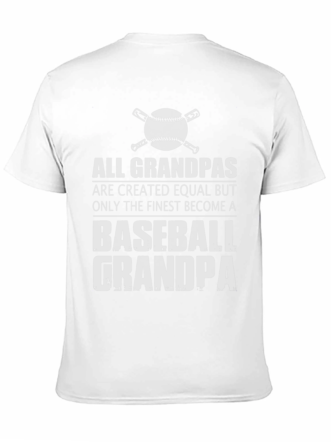 Baseball Grandpa T-Shirt - Perfect Gift for Grandpas!