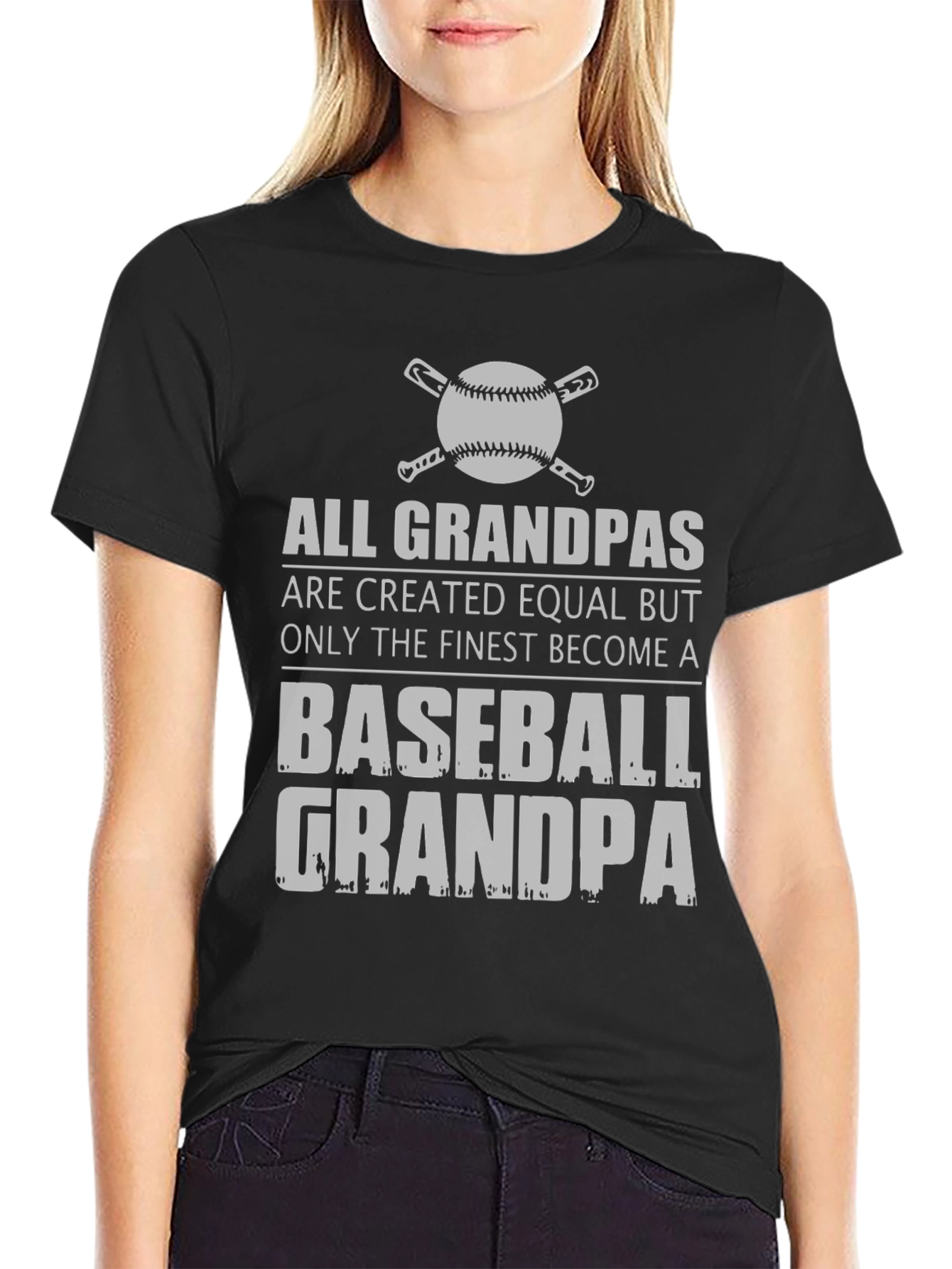 Baseball Grandpa T-Shirt - Perfect Gift for Grandpas!