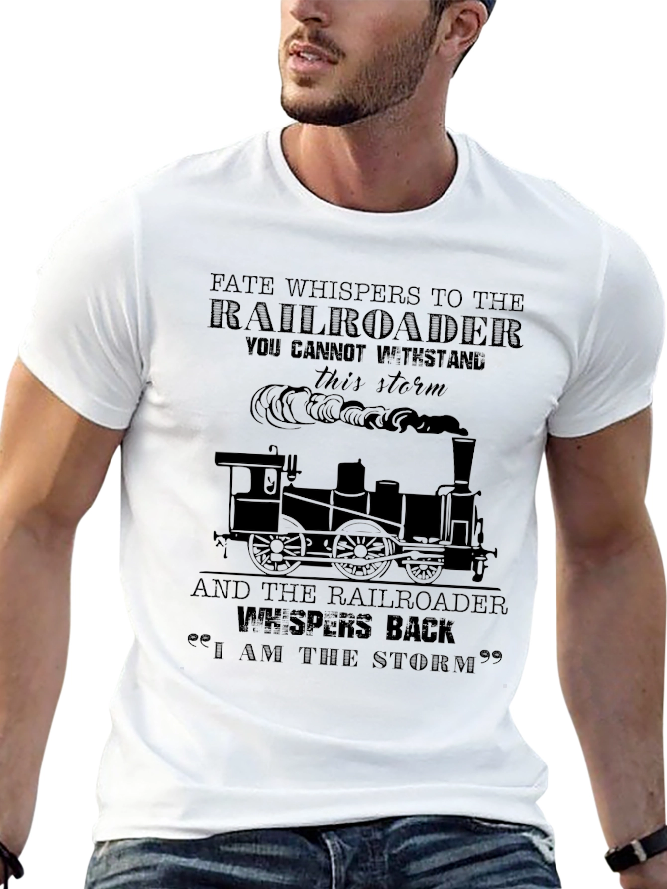 Railroader Storm Graphic T-Shirt